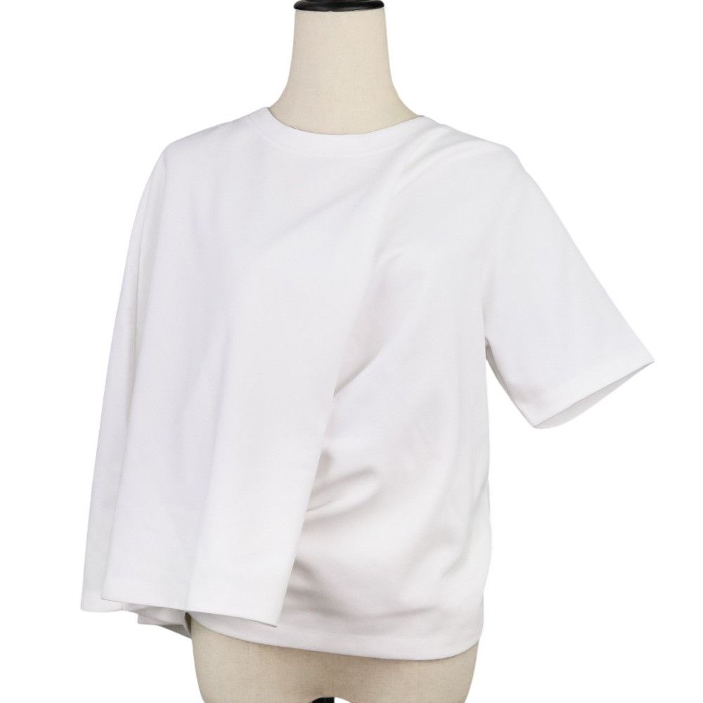 Loewe Loewe Cropped Draped T-Shirt Cotton T-Shirts