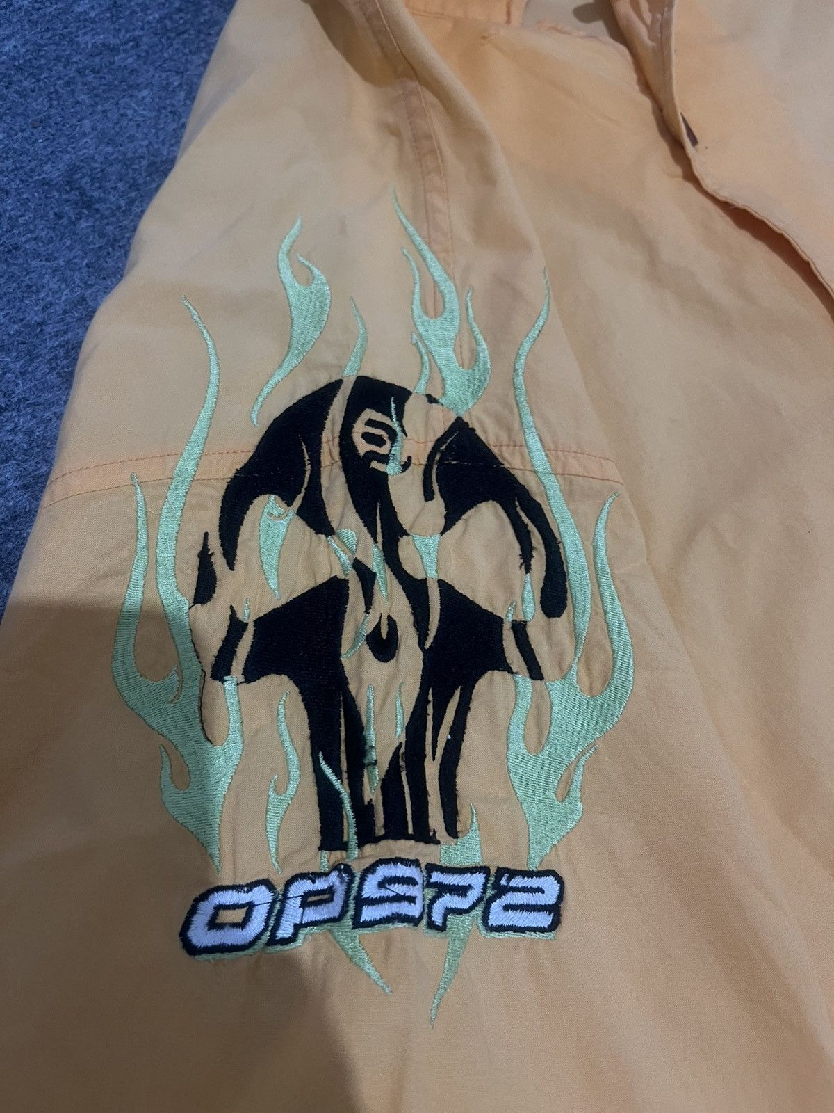 Ocean Pacific VINTAGE Y2K Ocean Pacific OP SP2 Embroidered Flame Shirt Size US XL / EU 56 / 4 - 12 Thumbnail