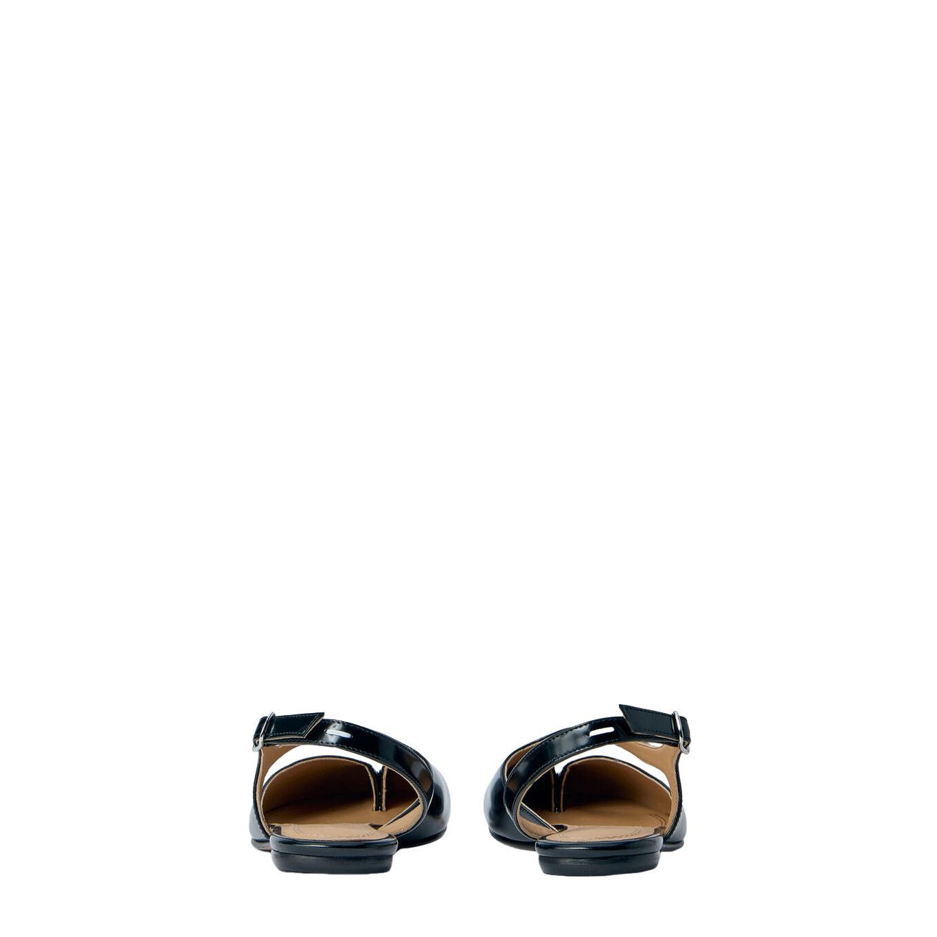 Maison Margiela MAISON MARGIELA Black Tabi Flat Slingbacks New & Authentic ( Size US 8 / IT 38 - 5 Thumbnail