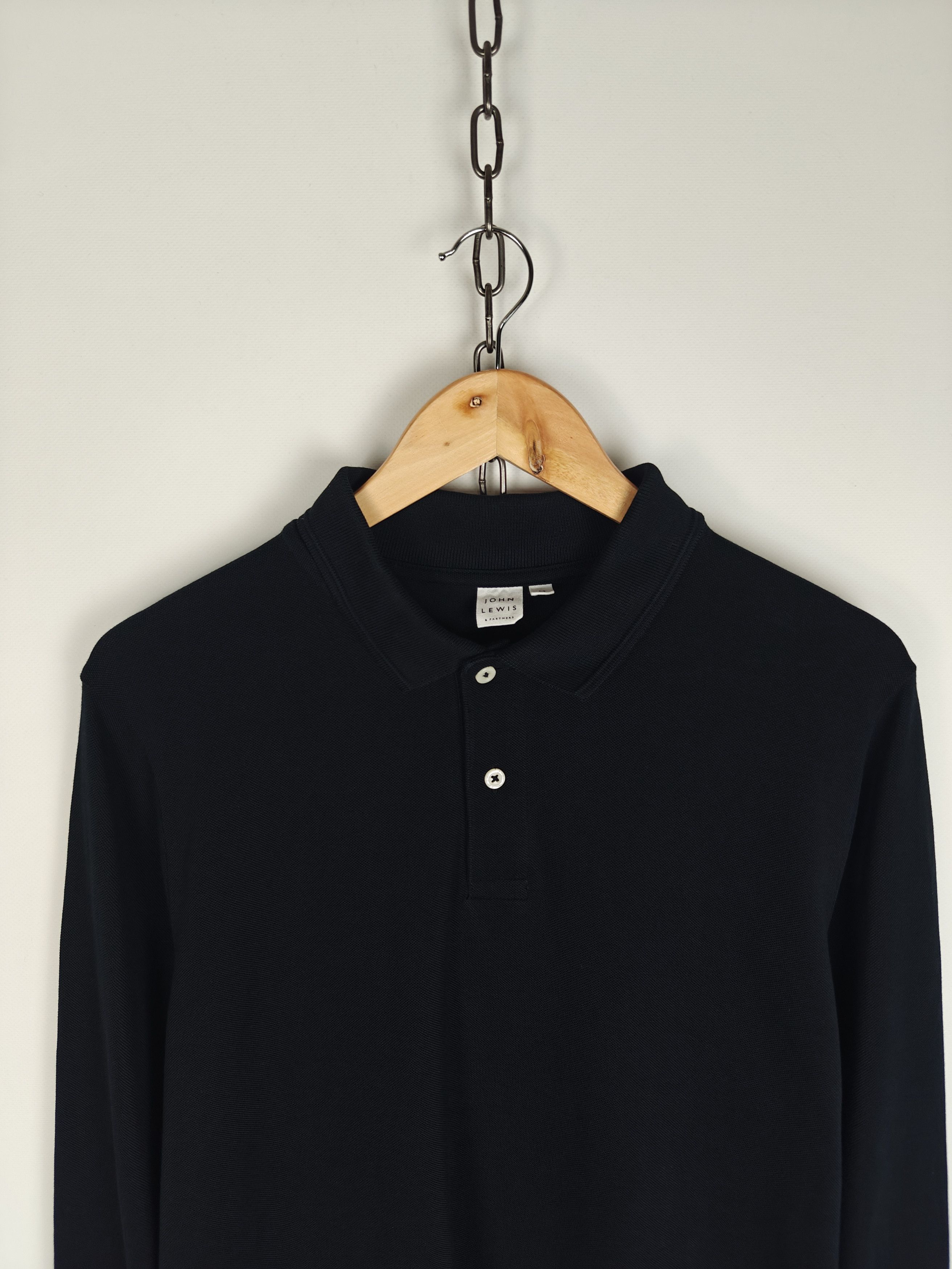 Other John Lewis Longsleeve Collared Pullover Black size M Size US M / EU 48-50 / 2 - 2 Thumbnail