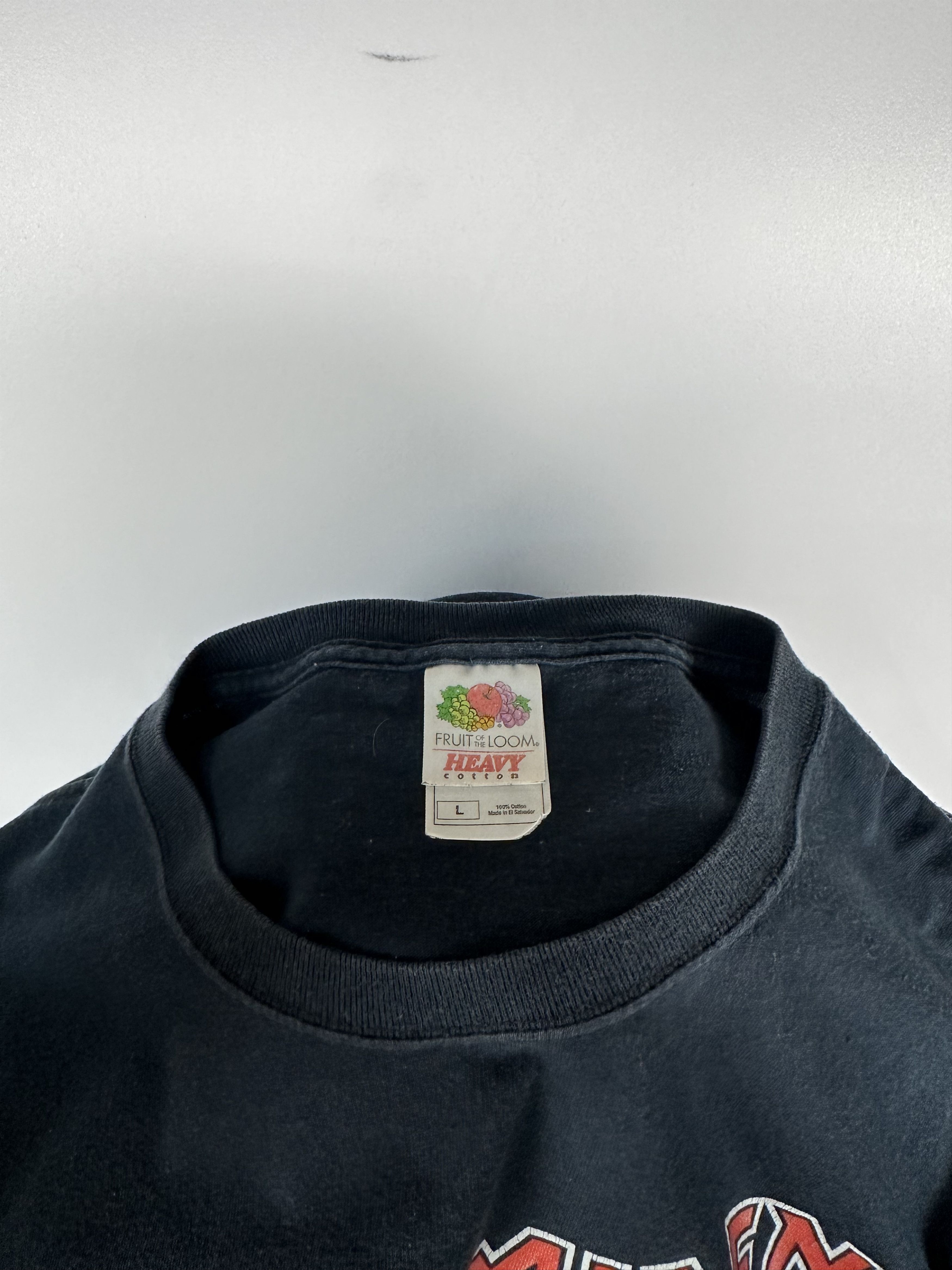 Iron Maiden × Vintage Iron Maiden 2007 T Shirt Fruit Of The Loom Shirt Tee Cotton Size US L / EU 52-54 / 3 - 10 Thumbnail