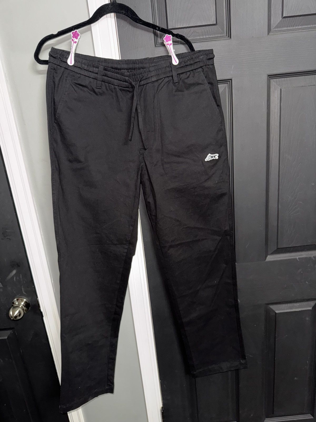 Icecream Ice Cream ‘Prep Flat Front Twill Drawstring’ Black Pants Size US 38 / EU 54 - 1 Thumbnail