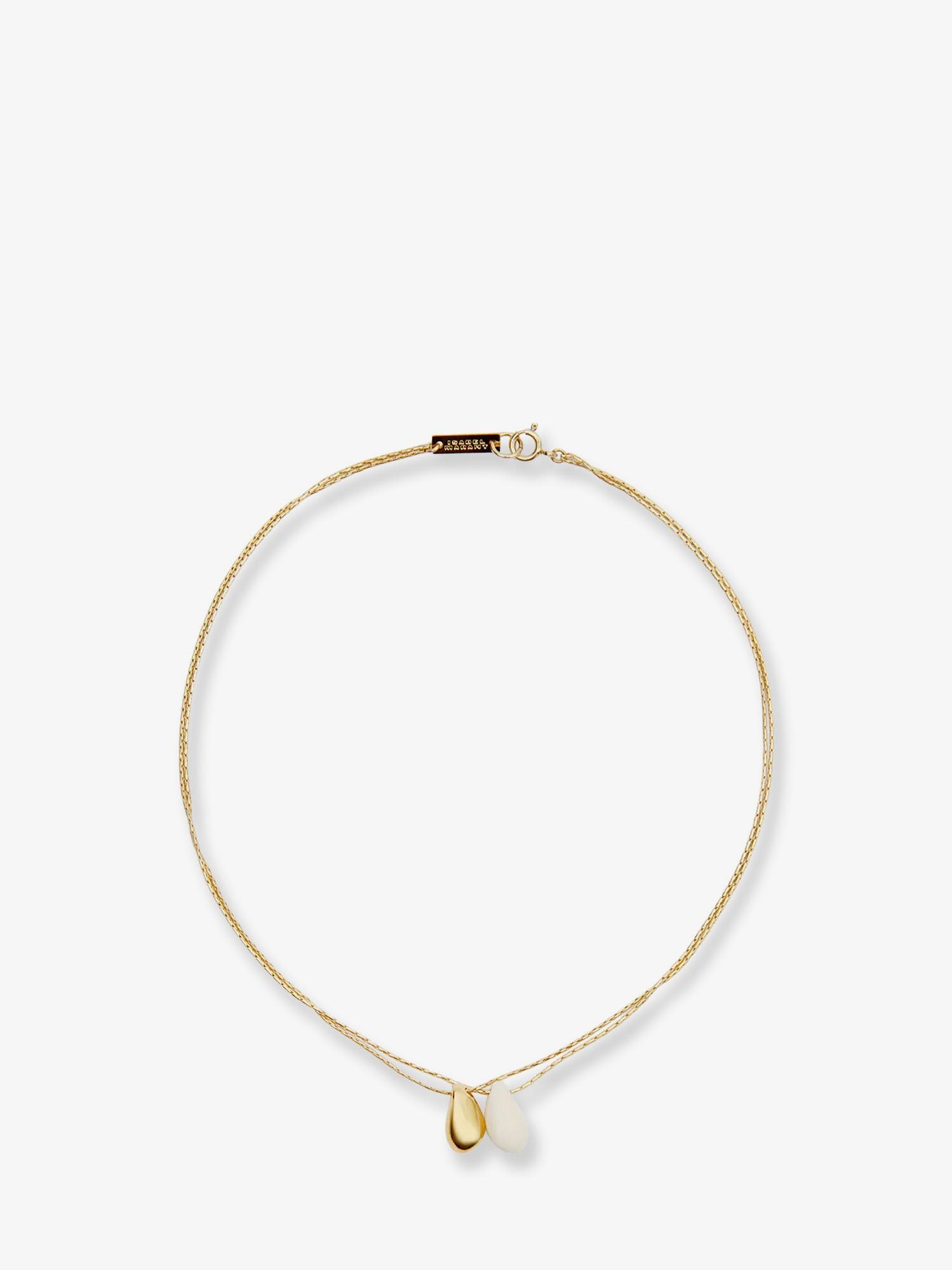 Isabel Marant Brass Necklace With Gold Finishes Size ONE SIZE - 1 Thumbnail