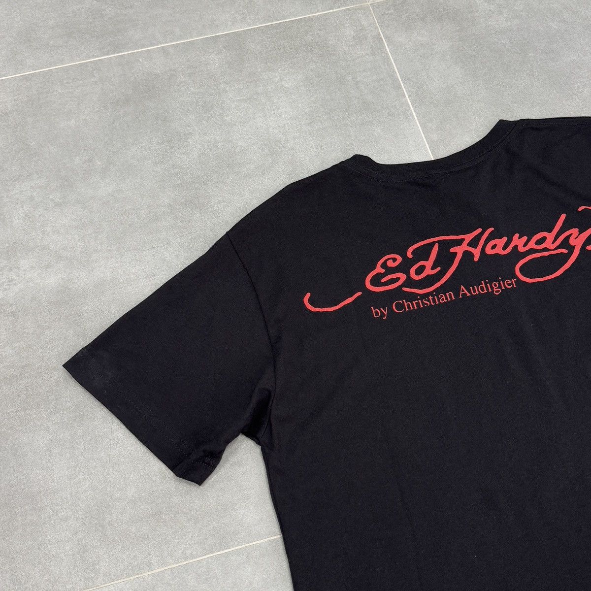 Ed Hardy Ed Hardy by Christian Audigier Tattoo Skull T-Shirt with Tag Size US XL / EU 56 / 4 - 13 Thumbnail