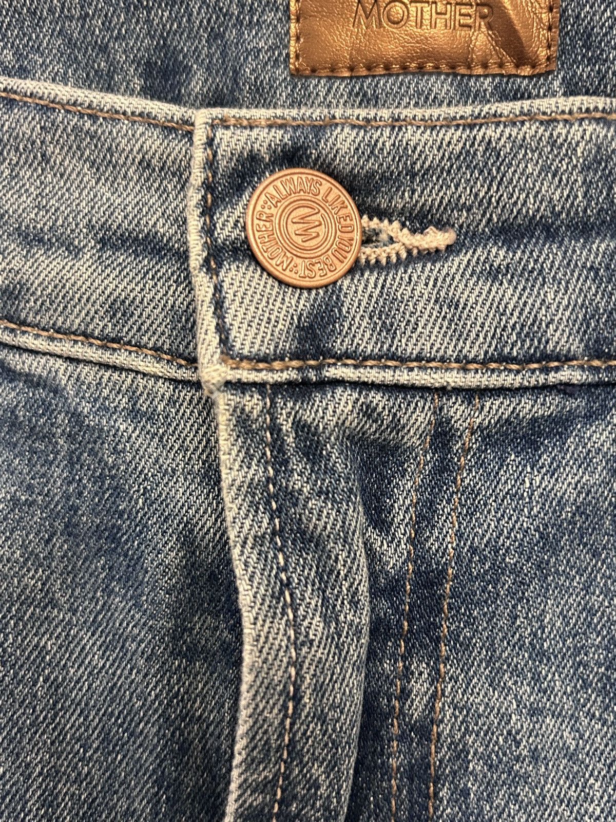 MOTHER Mother Jeans Women's 26 The Hustler Ankle Scenic Route Wash Size 26" / US 2 / IT 38 - 7 Thumbnail
