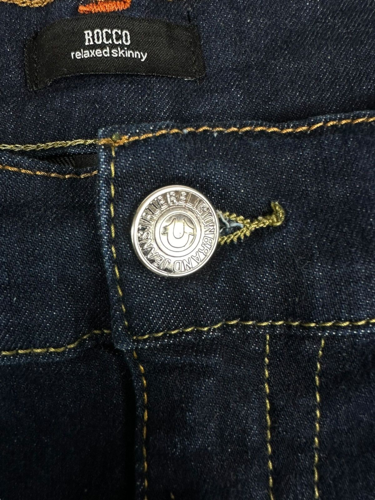 True Religion True Religion Rocco blue relaxed skinny jeans denim W36 Size US 36 / EU 52 - 4 Thumbnail