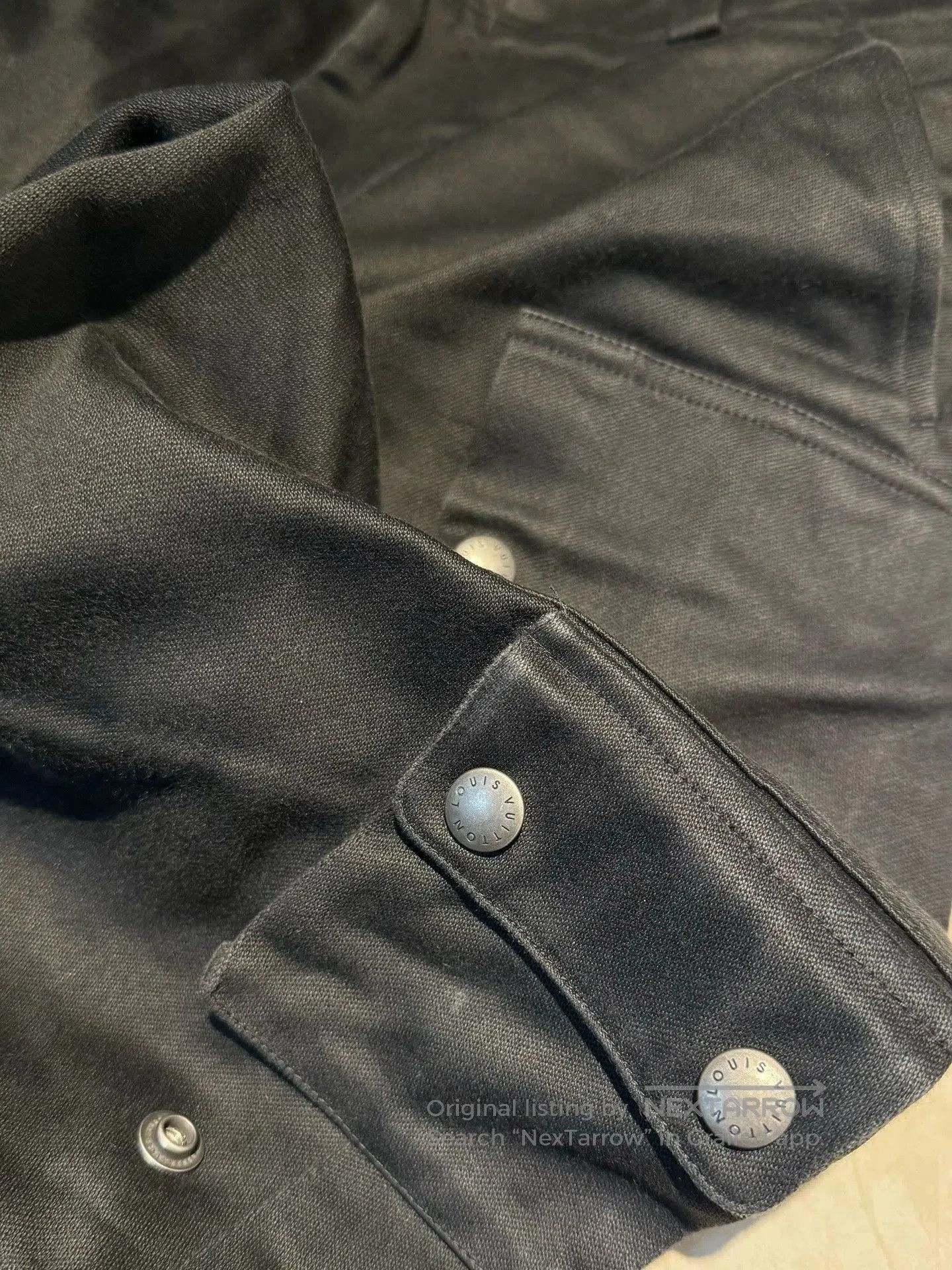 Louis Vuitton Black Cargo Pants with Multiple Pockets. Size US 32 / EU 48 - 3 Thumbnail