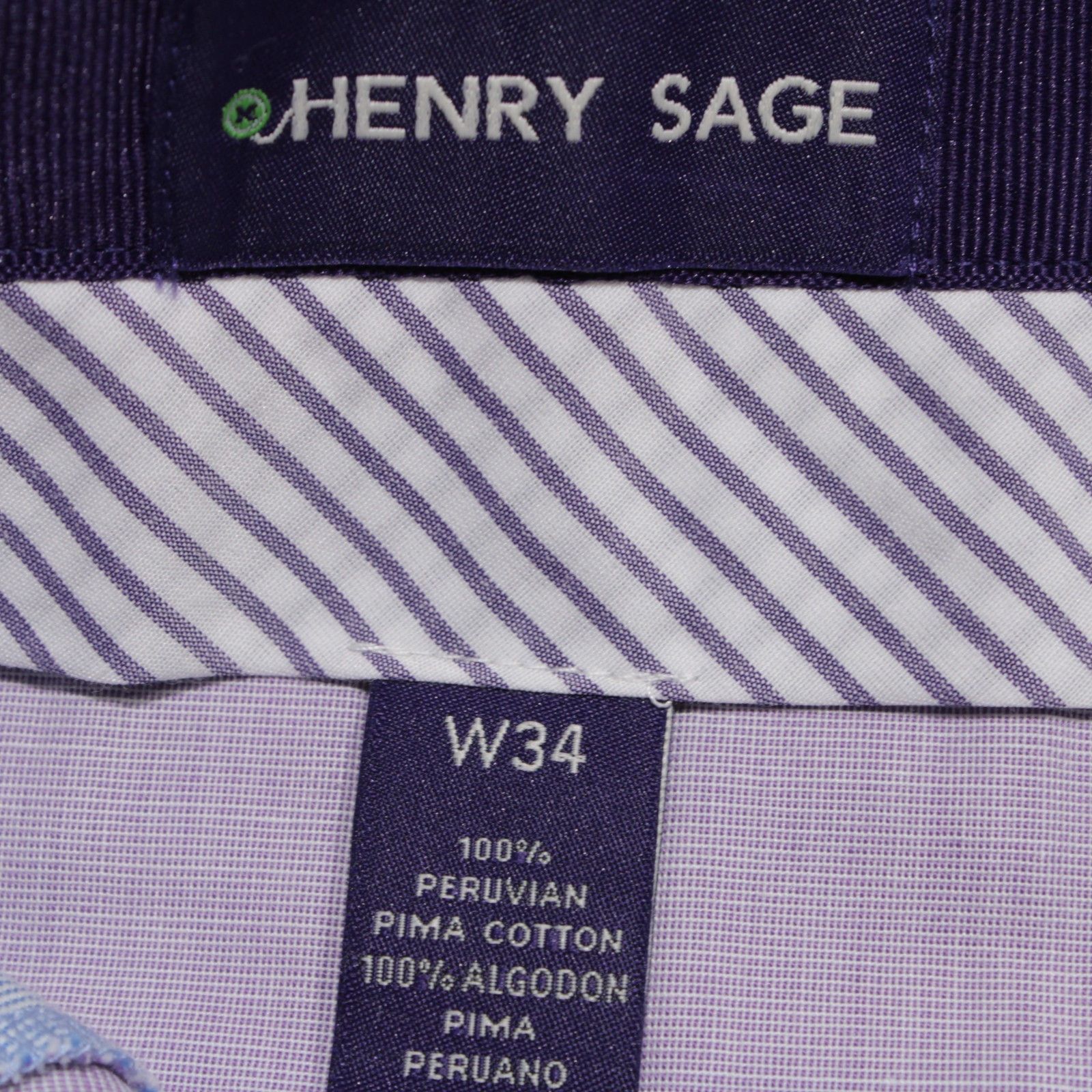Other Henry Sage New with tags Chino Size 34 US In Blue Size US 34 / EU 50 - 6 Thumbnail