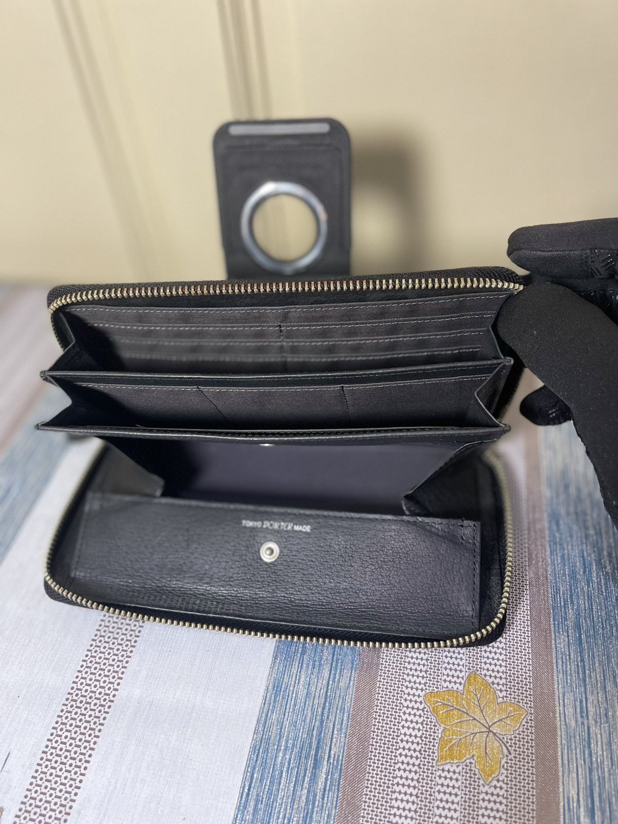 Porter Porter Wonder Long Wallet Round Zipper Size ONE SIZE - 10 Thumbnail
