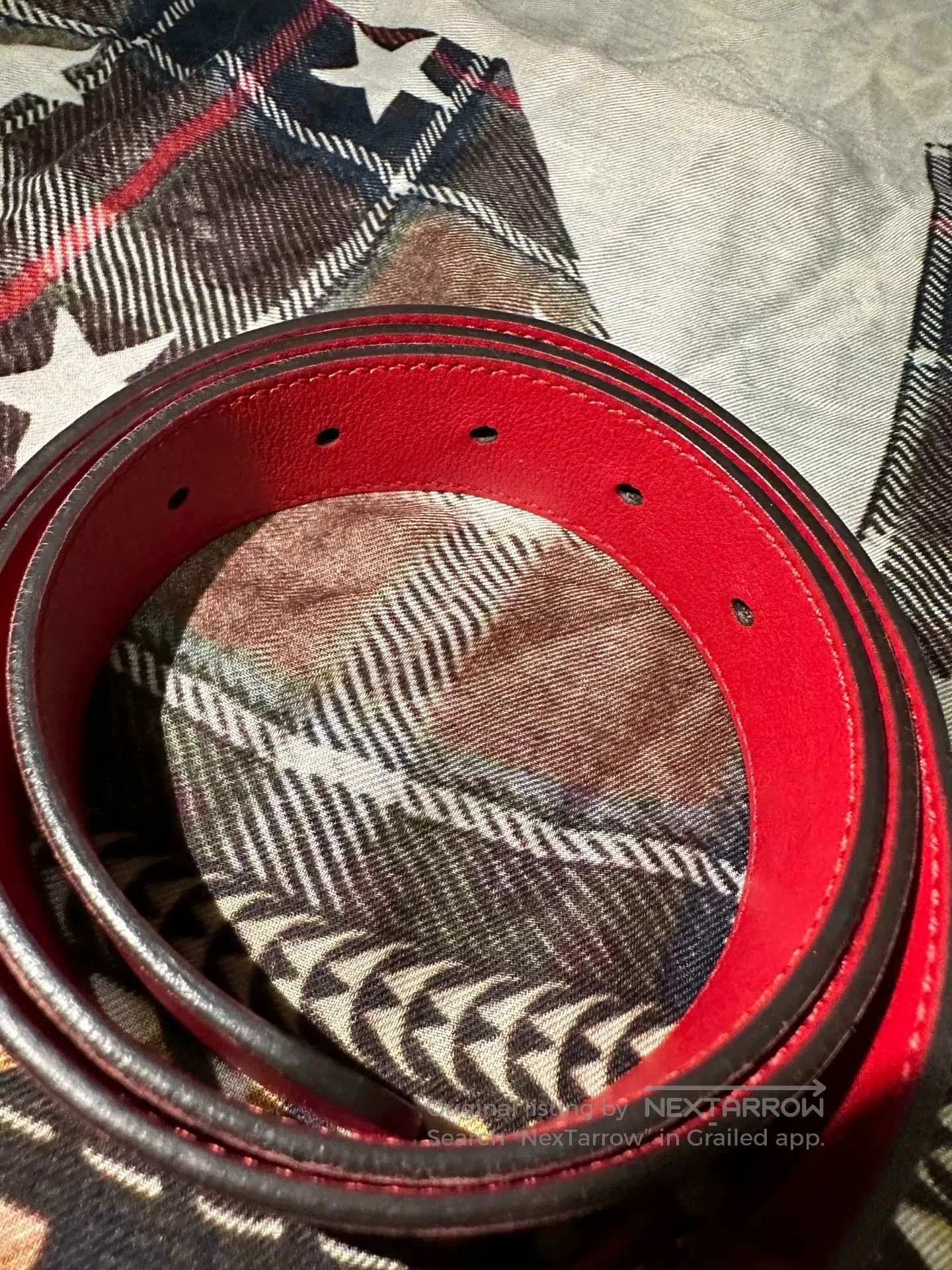 Gucci Gucci Dionysus Red Belt. Size ONE SIZE - 4 Thumbnail