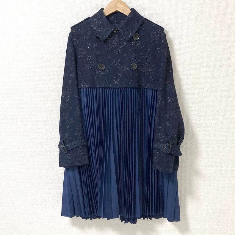 Comme des Garcons Comme Des Garcons Jacquard deconstructed overcoat Size M / US 6-8 / IT 42-44 - 1 Thumbnail