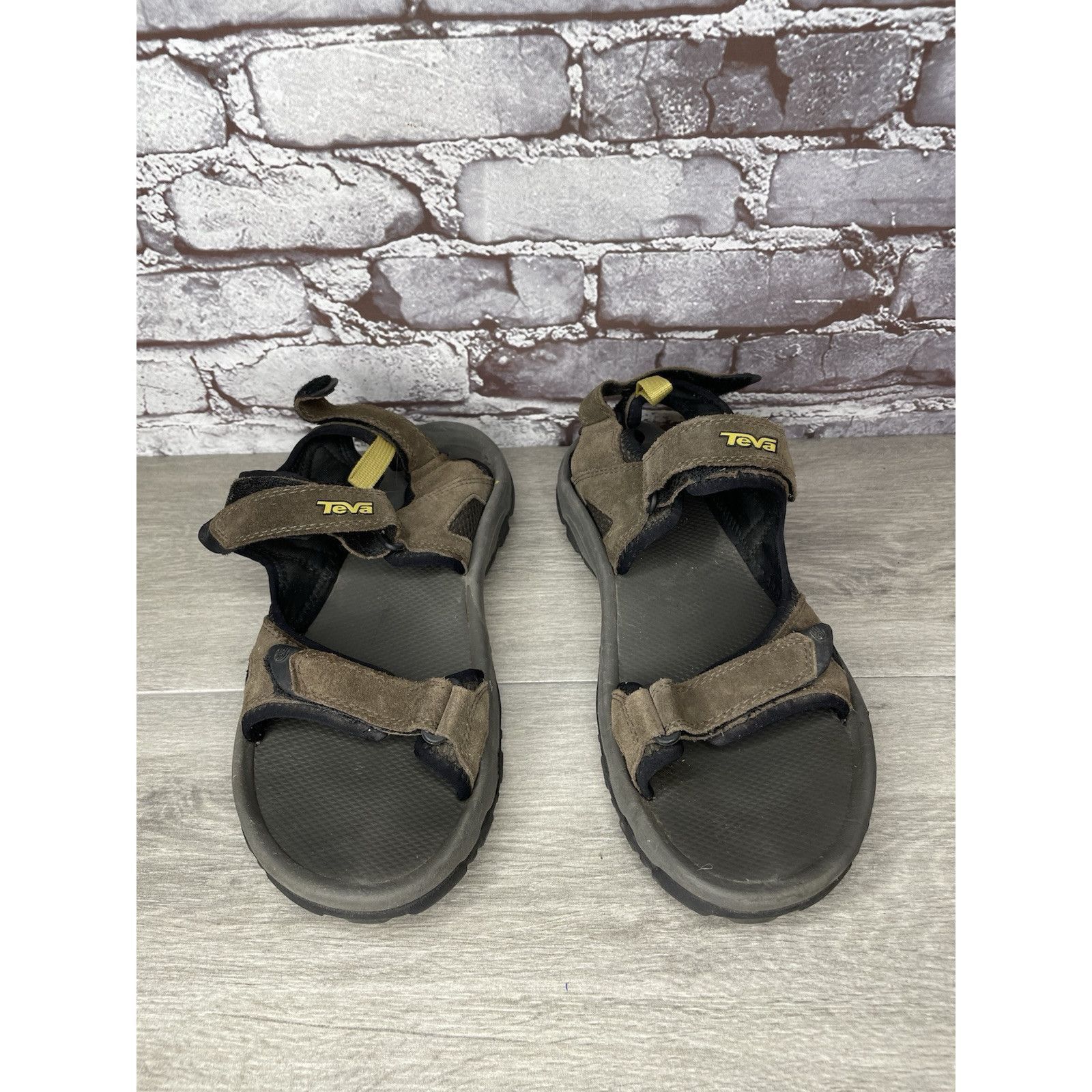 Teva Teva Katavi 4144 Brown Synthetic Leather Hiking Strap Sandal Size US 10 / EU 43 - 8 Thumbnail