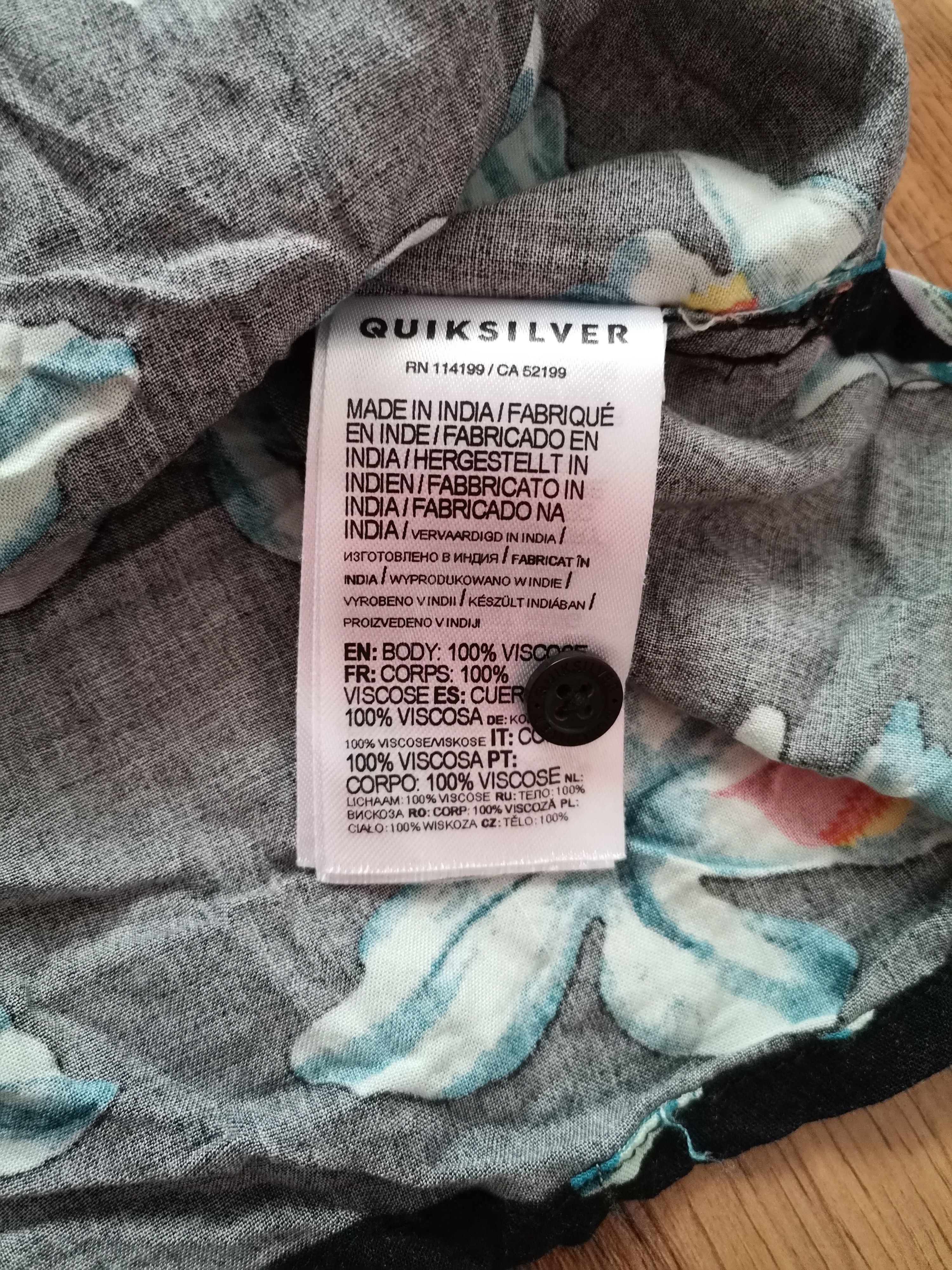 Quiksilver Quiksilver Floral Shirt Size US S / EU 44-46 / 1 - 4 Thumbnail