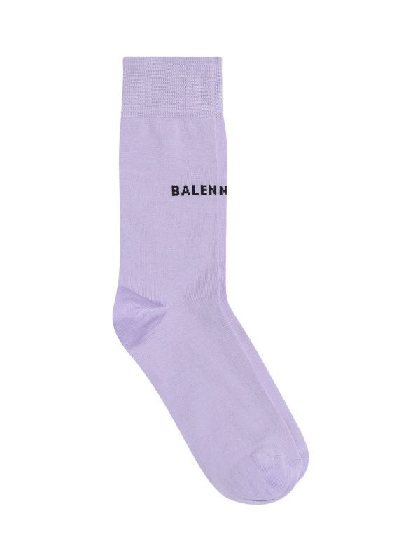 Balenciaga o1mt1gz1124 Size: OS / Socks in Lilac Size ONE SIZE - 1 Thumbnail