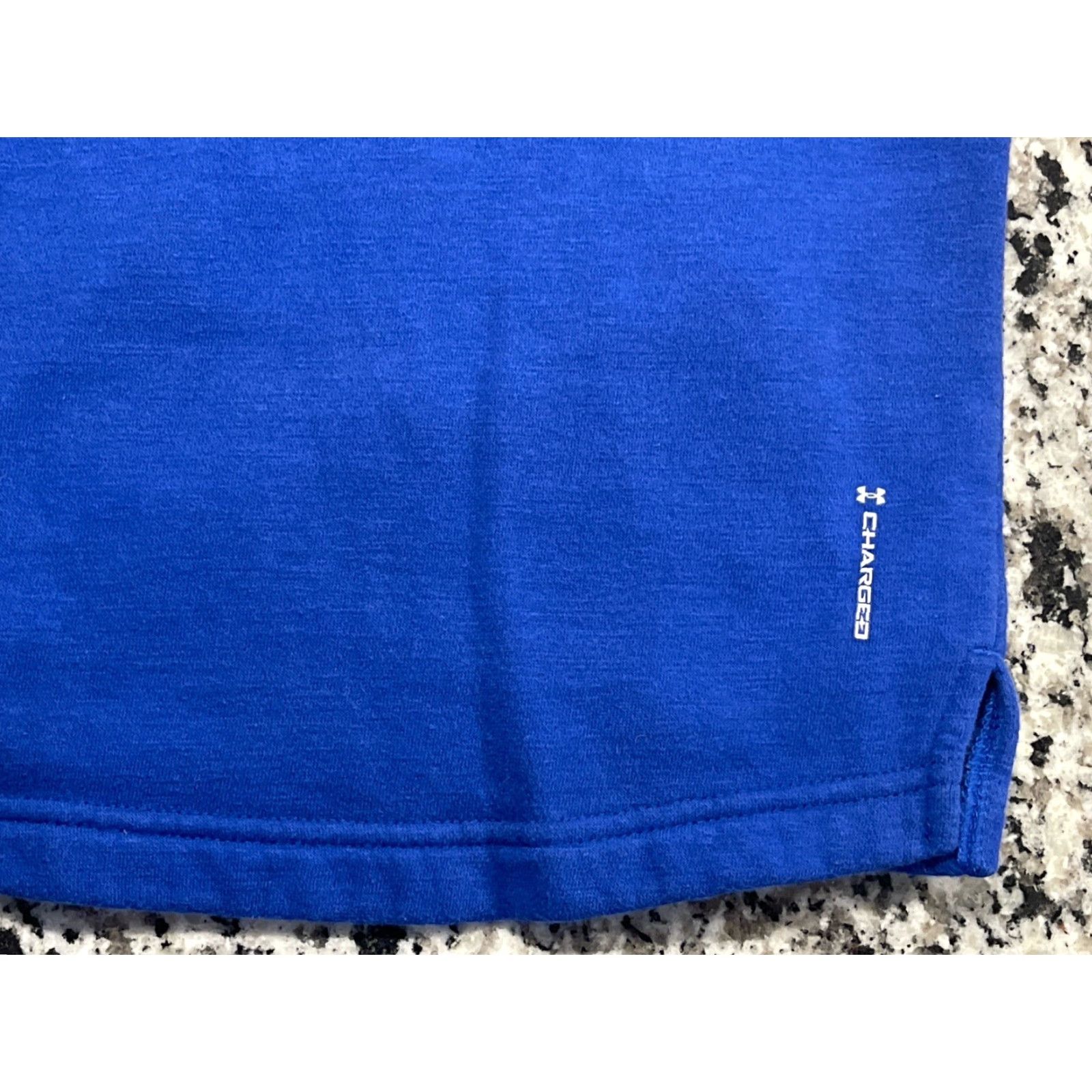 Under Armour Under Armour Men’s Small Project Rock Charged Cotton Sleeveless Fleece Hoodie Blue Size US S / EU 44-46 / 1 - 7 Thumbnail