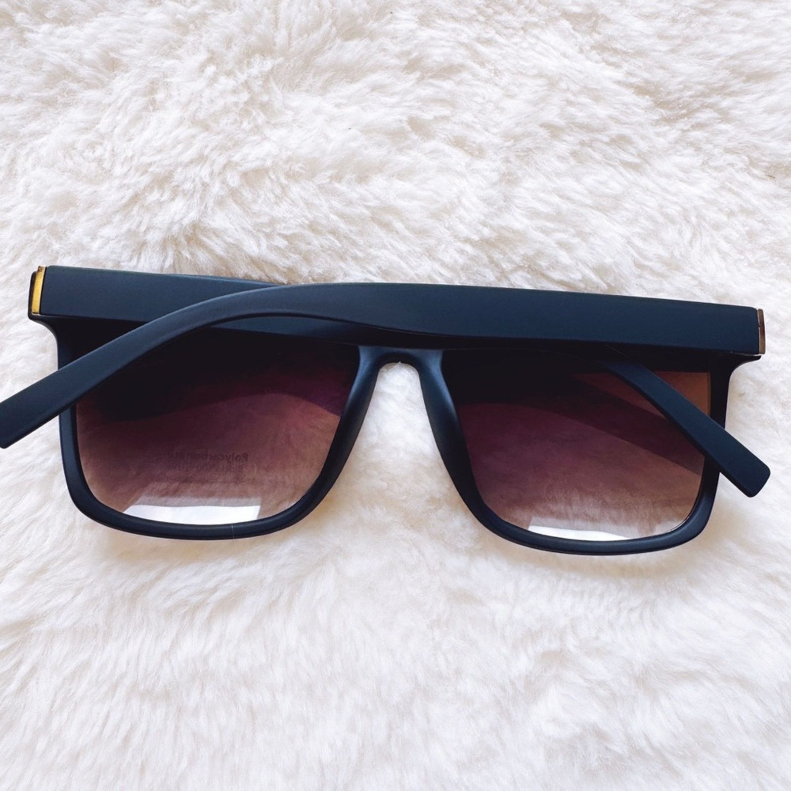 Other Ora Deep Midnight Blue Angular Frame Sunglasses Size ONE SIZE - 11 Thumbnail