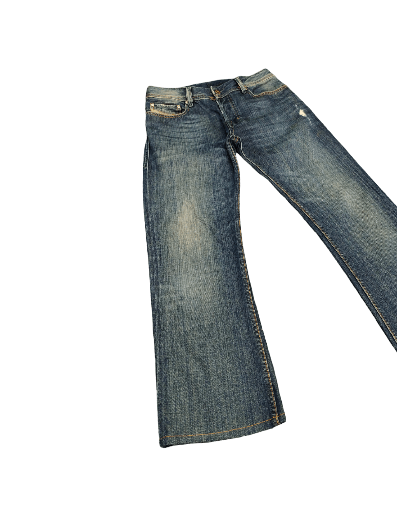 Hysteric Glamour Flare Jeans Diesel Zatiny Denim Boot Cut Y2k Goa Oakley Size US 28 / EU 44 - 3 Thumbnail