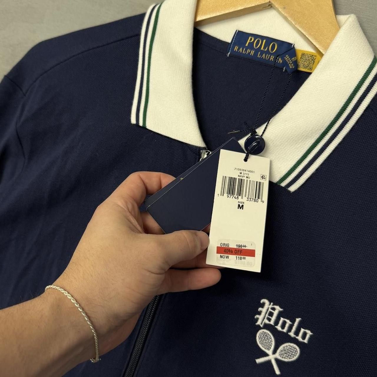 Polo Ralph Lauren Polo Ralph Lauren Zip Up Collared Tennis Jacket Men’s Medium Size US M / EU 48-50 / 2 - 4 Thumbnail