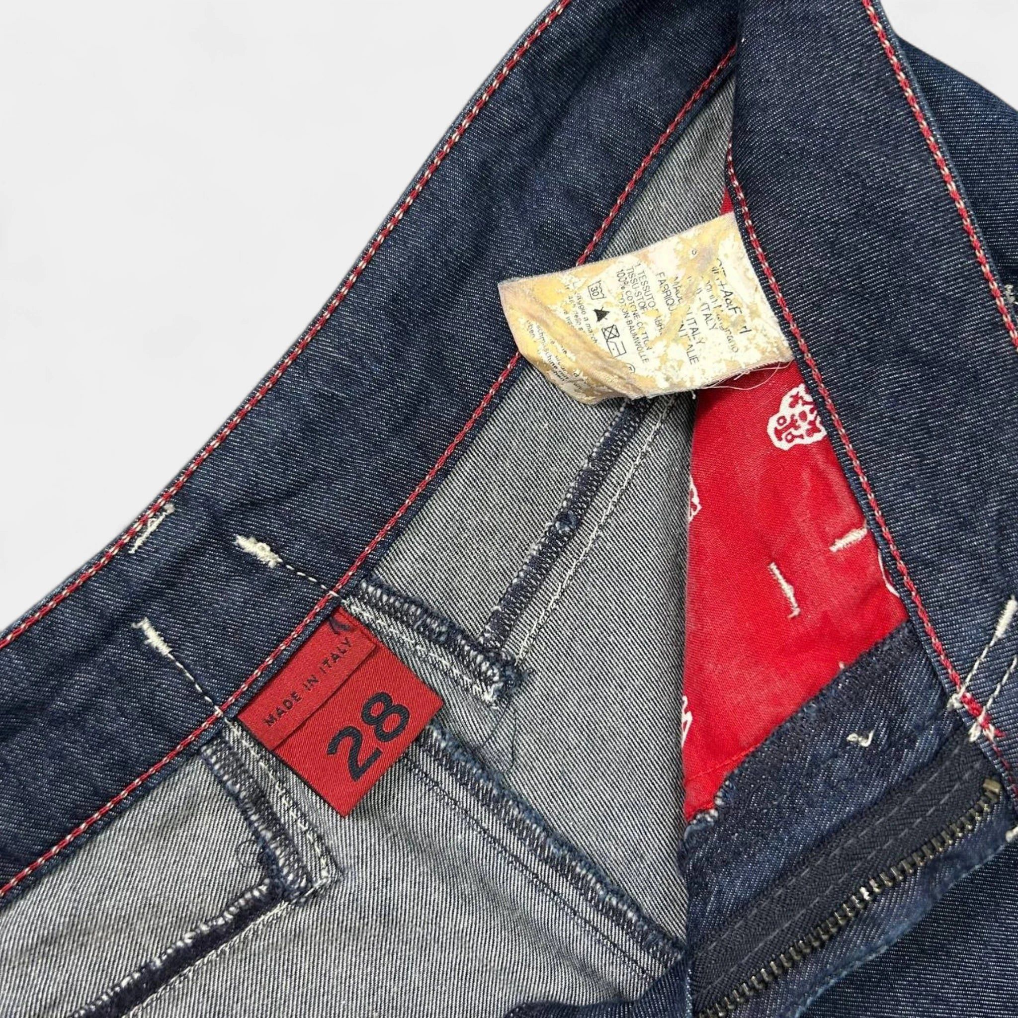 Other Marithé + François Girbaud Classic Wide Leg Dark Denim Three Size 27" / US 4 / IT 40 - 7 Thumbnail