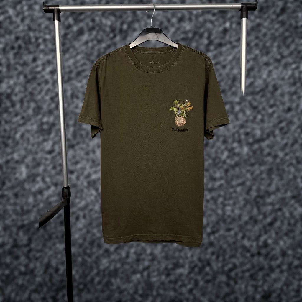 Maharishi Maharishi T-Shirt Maharishi Mens T-Shirt Size M Multicolor Cotton Logo Short Sleeve Crew Neck Regular Mens Size US M / EU 48-50 / 2 - 1 Thumbnail