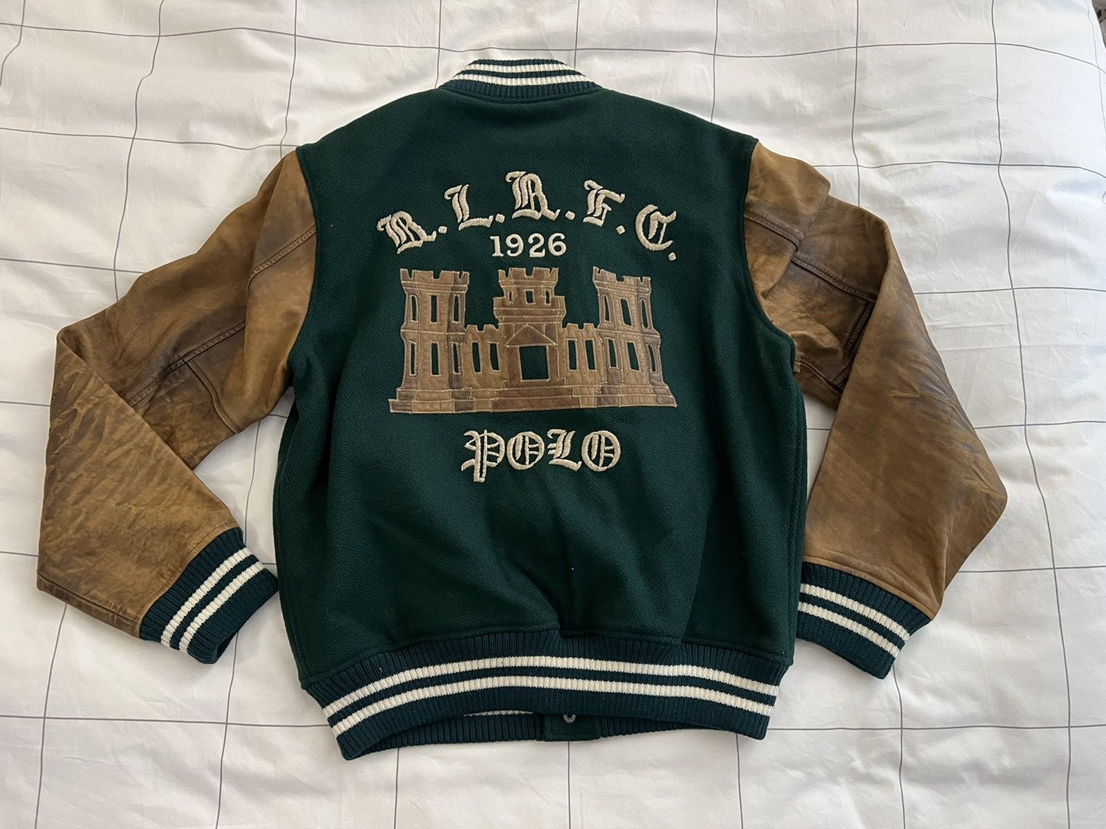 Polo Ralph Lauren Polo Ralph Lauren Lined Varsity Inspired Jacket size Large Size US L / EU 52-54 / 3 - 2 Thumbnail