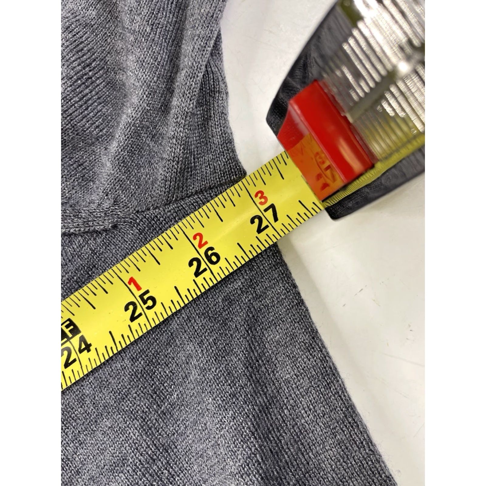 Peter Millar Peter Millar Sweater 1/4 Zip Gray Merino Wool Lyocell 2XL Regular Men Size US XXL / EU 58 / 5 - 8 Thumbnail