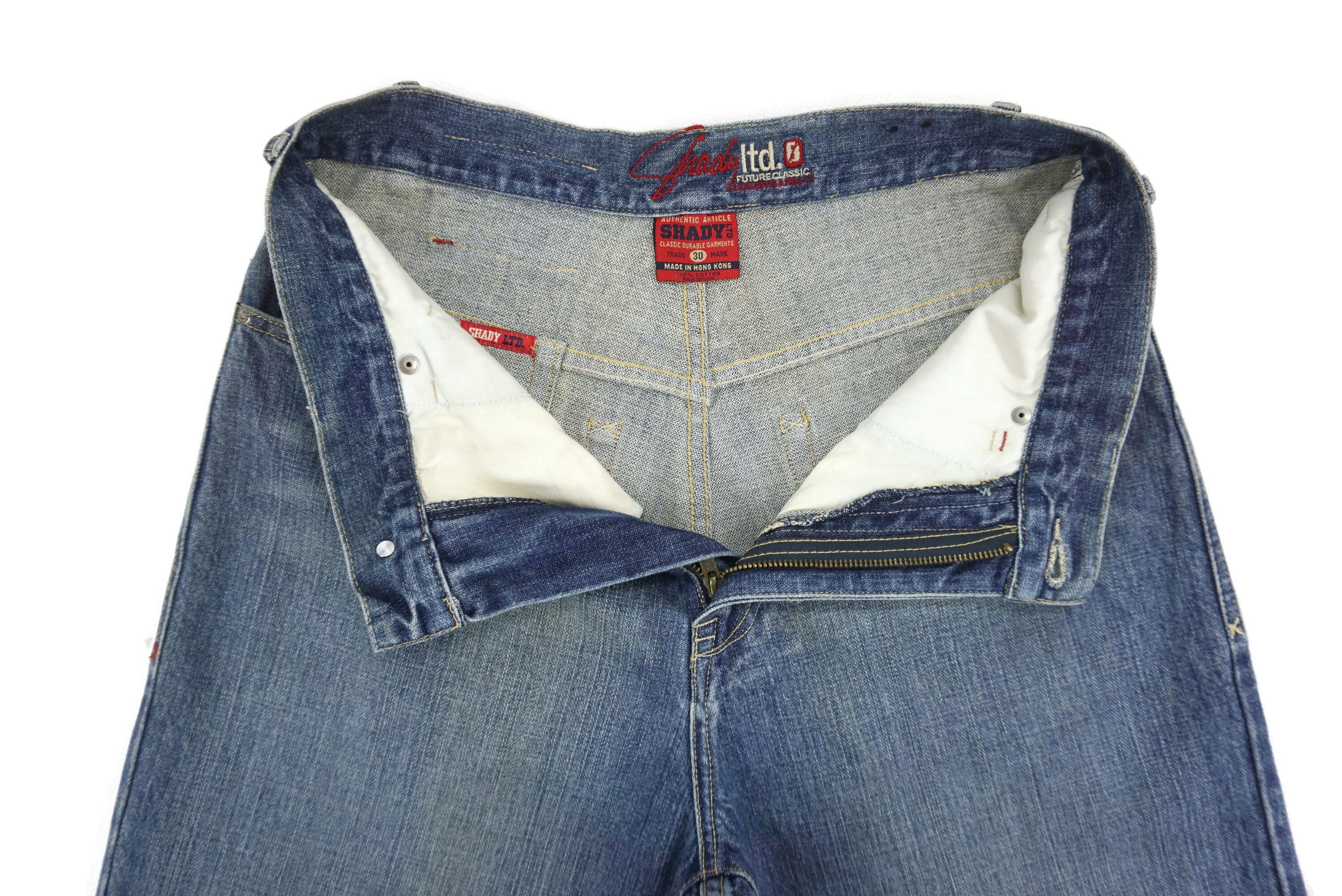 Eminem Vintage Shady Jeans fits W31xL31.5 Y2K Hip Hop Denim Size US 30 / EU 46 - 6 Thumbnail