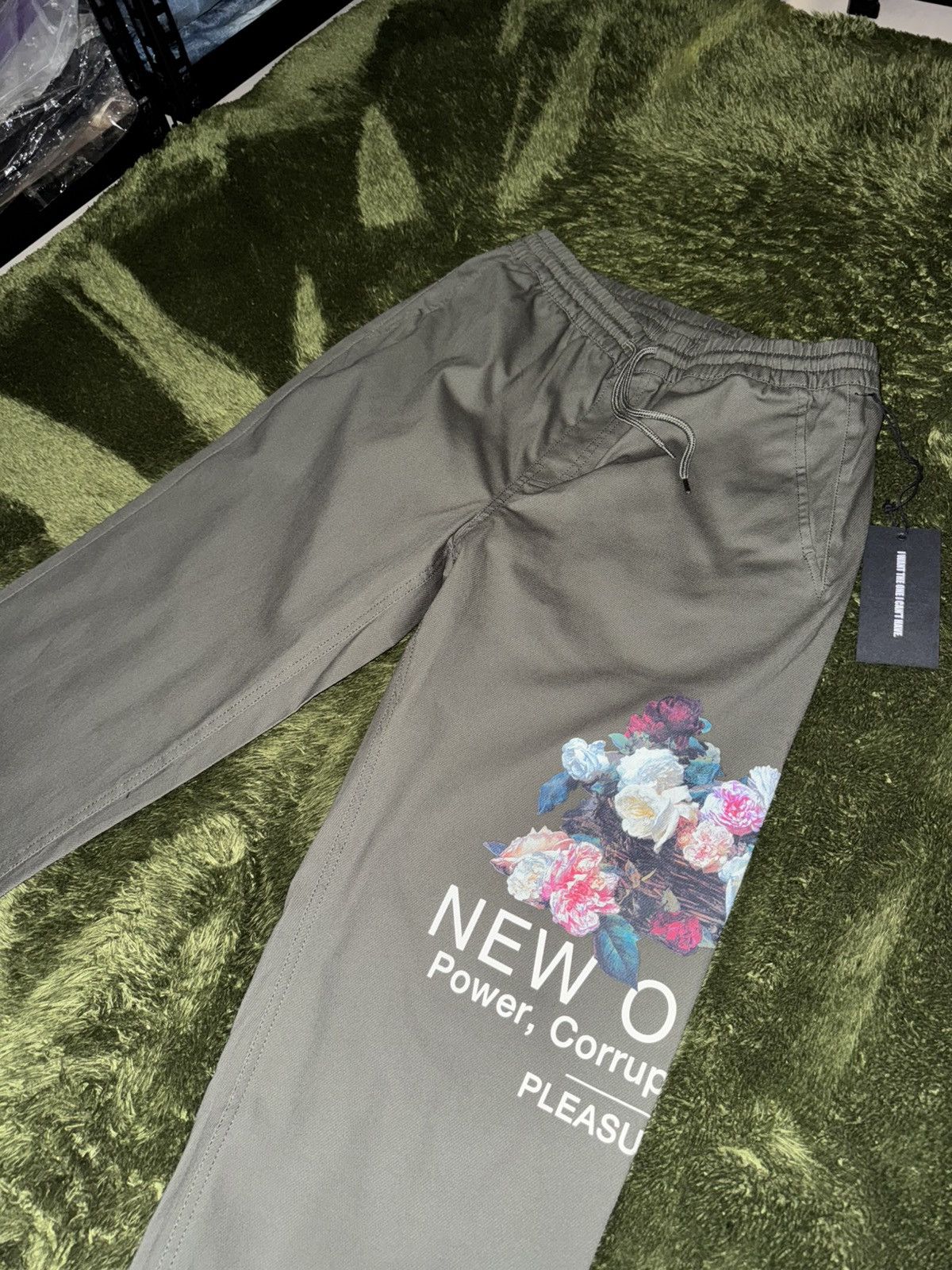 Pleasures [M] Pleasures X New order collaboration string cotton pants Size US 34 / EU 50 - 4 Thumbnail