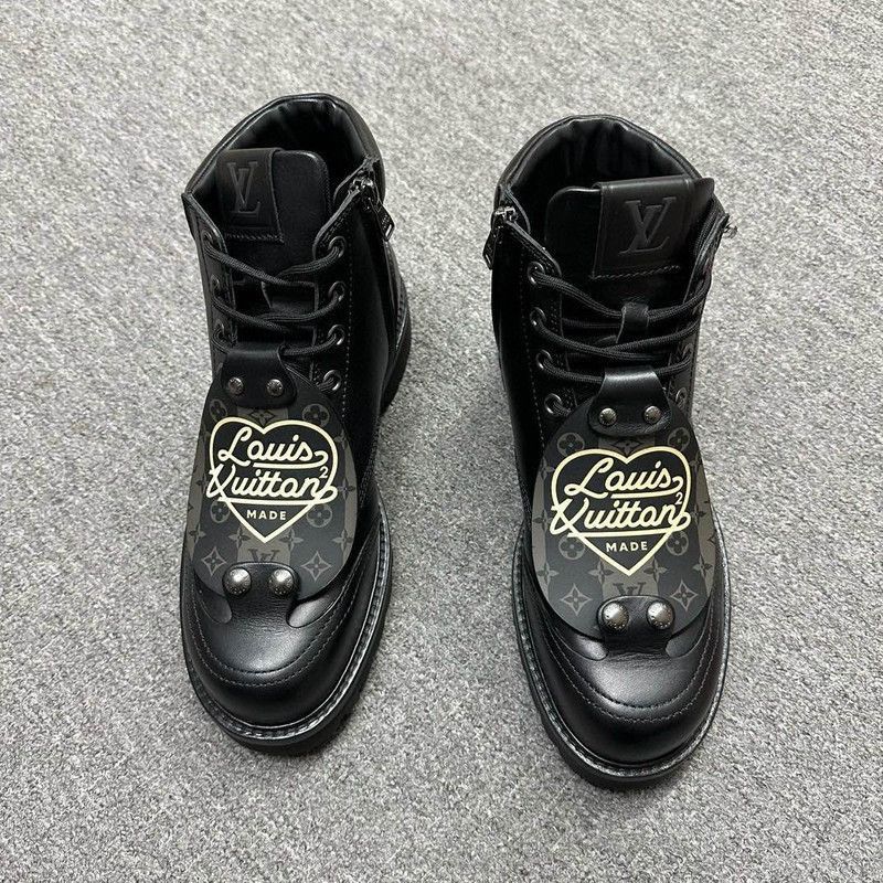 Louis Vuitton Nigo x Louis Vuitton Black Outdoor Boots -2508 Size US 8 / EU 41 - 2 Thumbnail