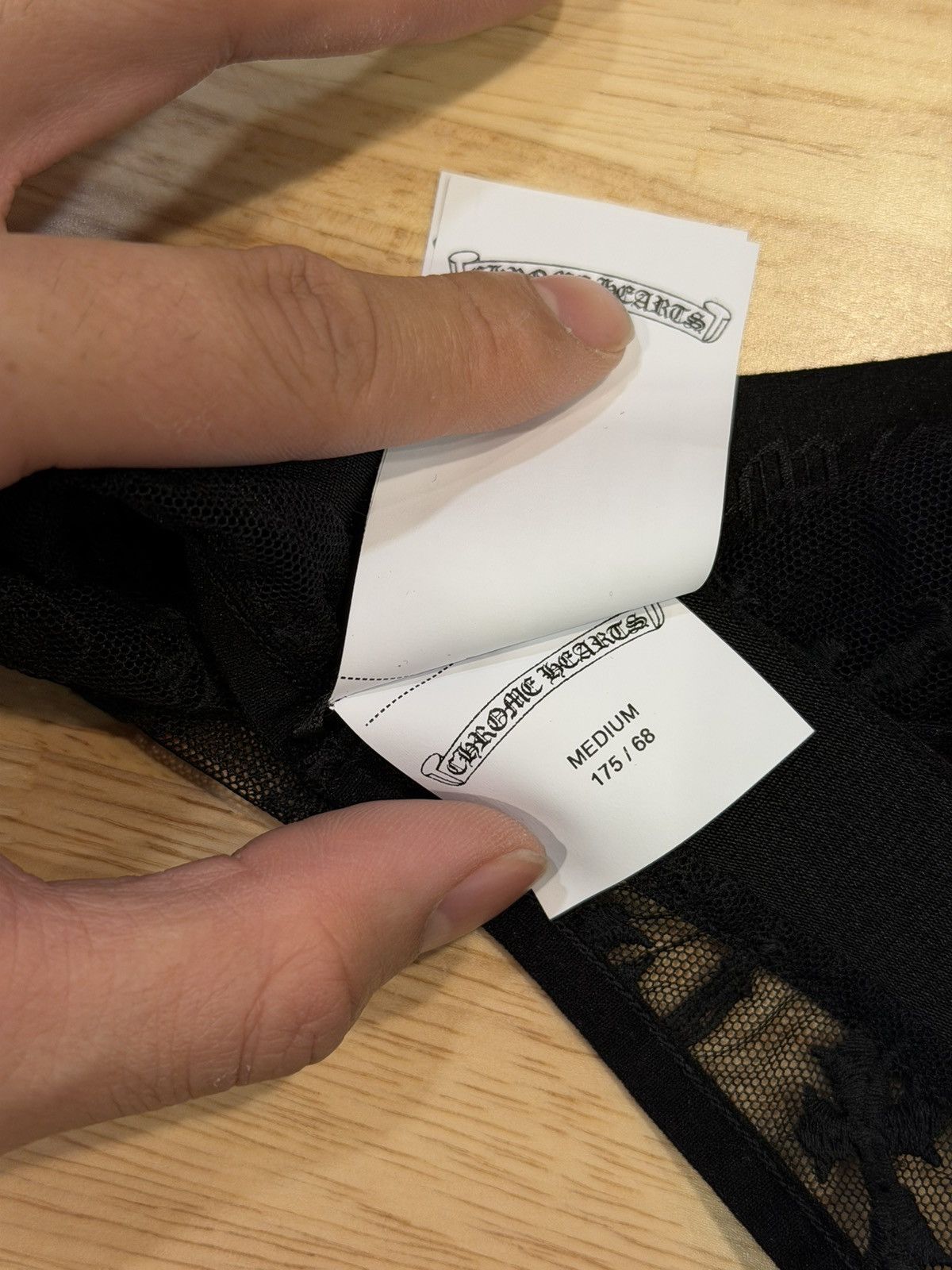 Chrome Hearts CH Lace Thong M Size ONE SIZE - 7 Thumbnail