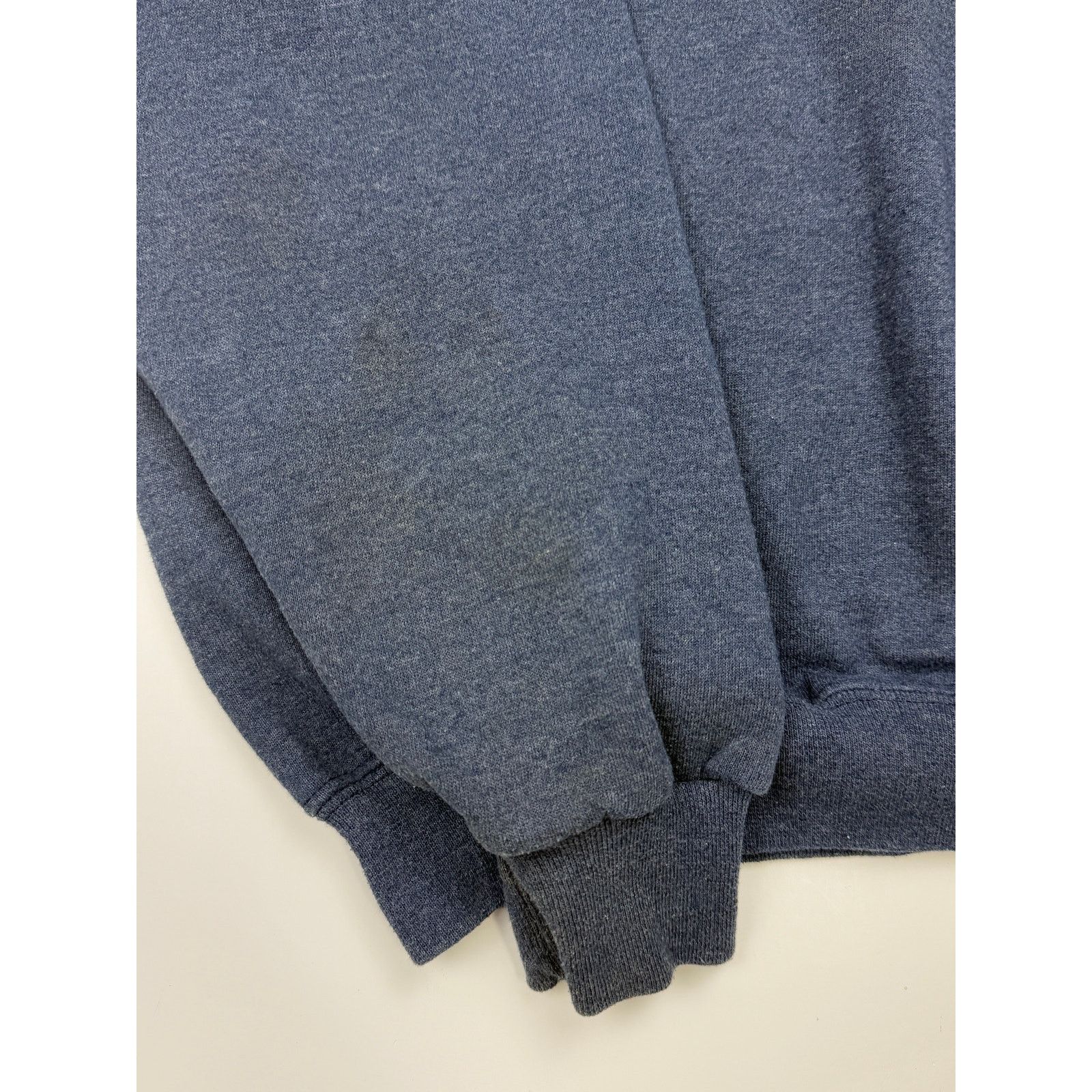 Vintage Russell Athletic Boxy Fit Blank Sweatshirt XL Charcoal Blue Size US XL / EU 56 / 4 - 5 Thumbnail