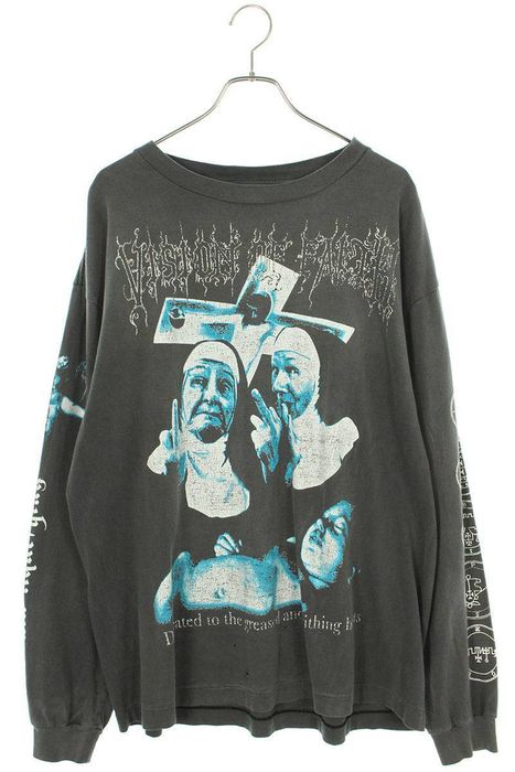 SAINT MICHAEL × EU LONG TEE XLサイズ-