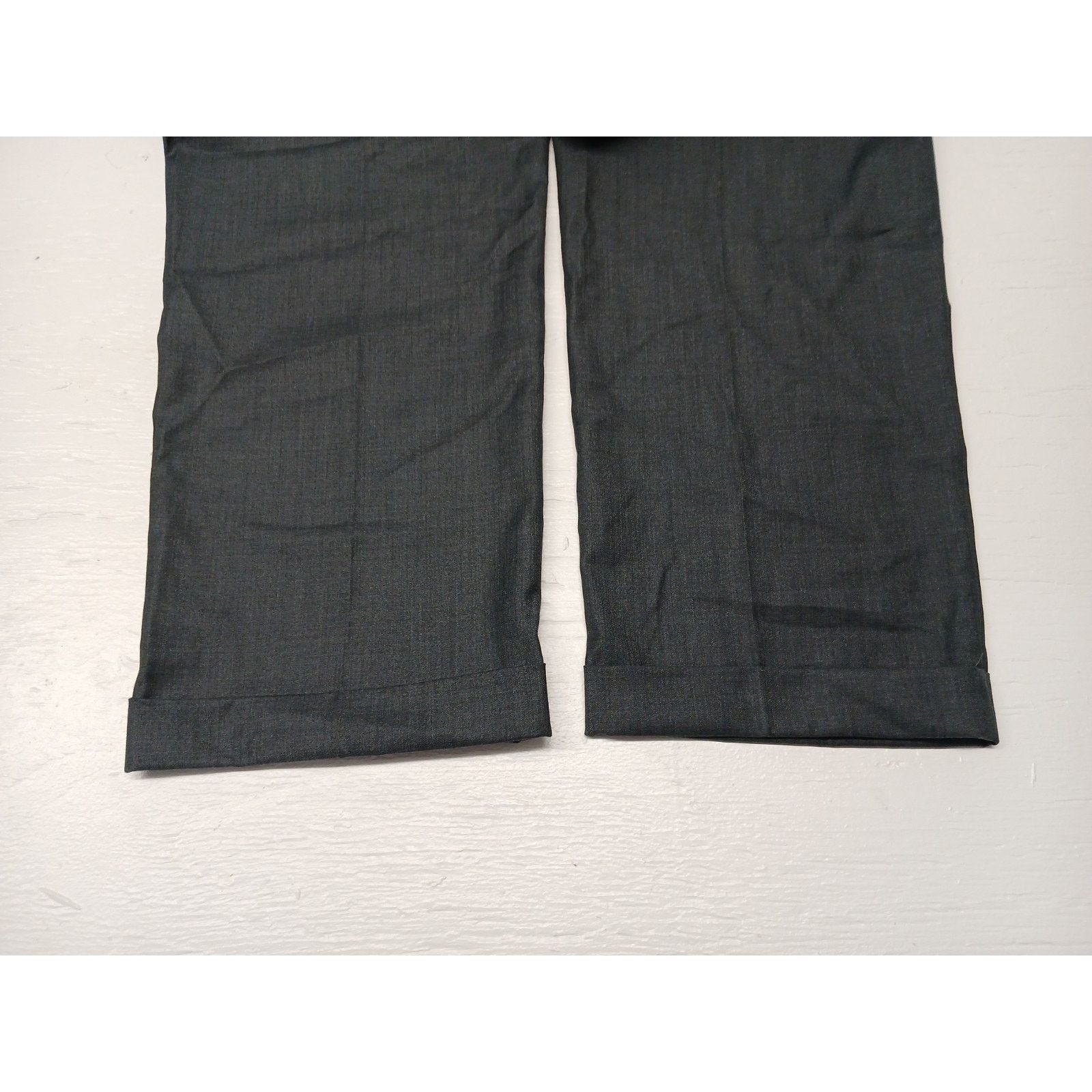 Savane Savane (34x32) Gray Relaxed Fit Dress Slacks Size US 34 / EU 50 - 7 Thumbnail