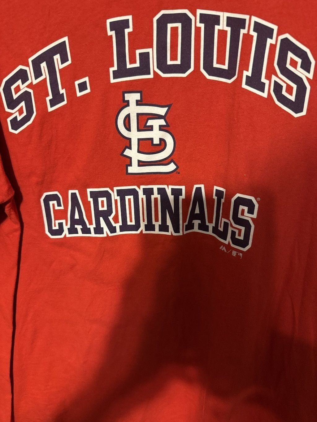 Majestic St. Louis Cardinals Majestic T-Shirt Size L Red Size US L / EU 52-54 / 3 - 3 Thumbnail