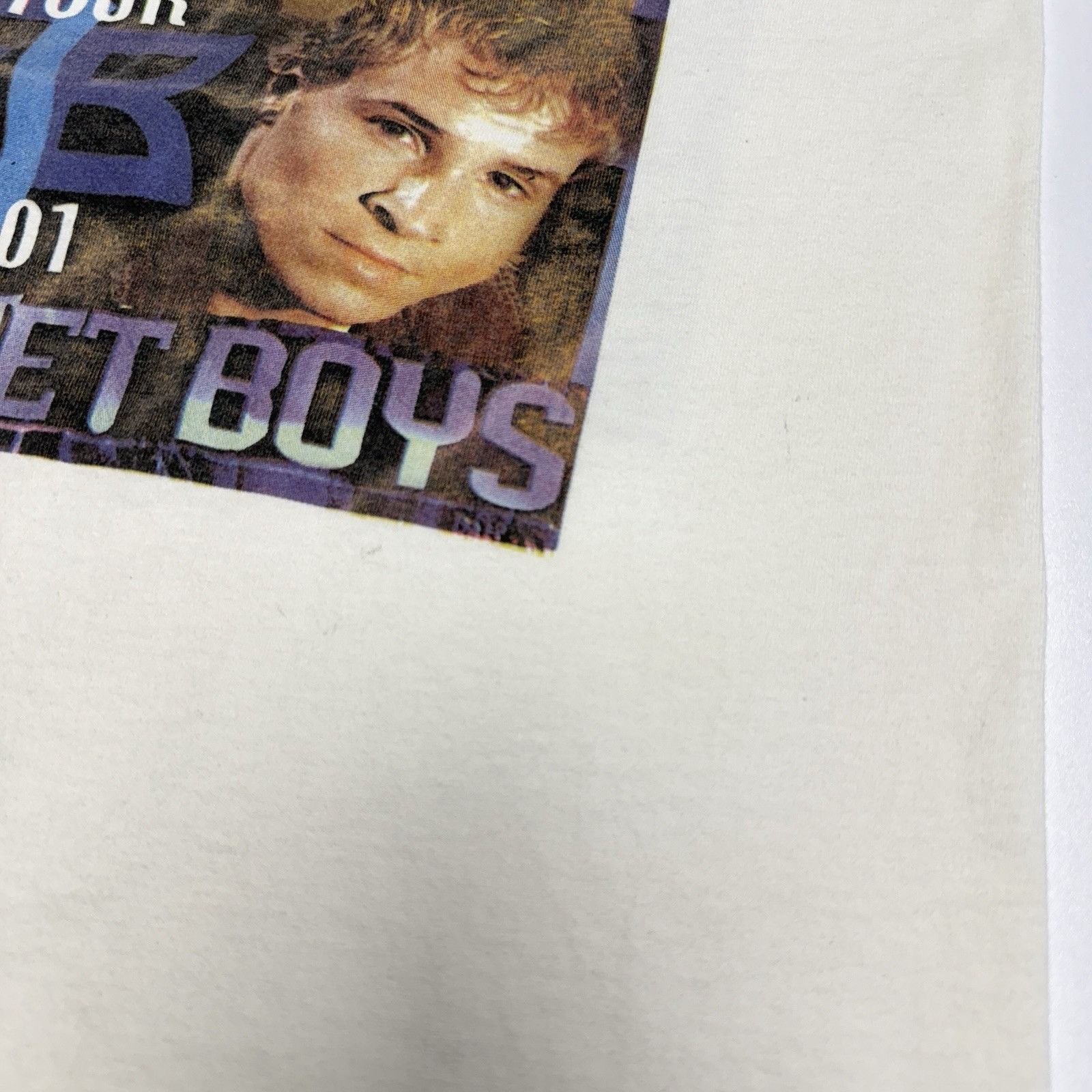 Band Tees Vintage Backstreet Boys 2001 Black & Blue Tour Shirt Large 2 Size US L / EU 52-54 / 3 - 10 Thumbnail
