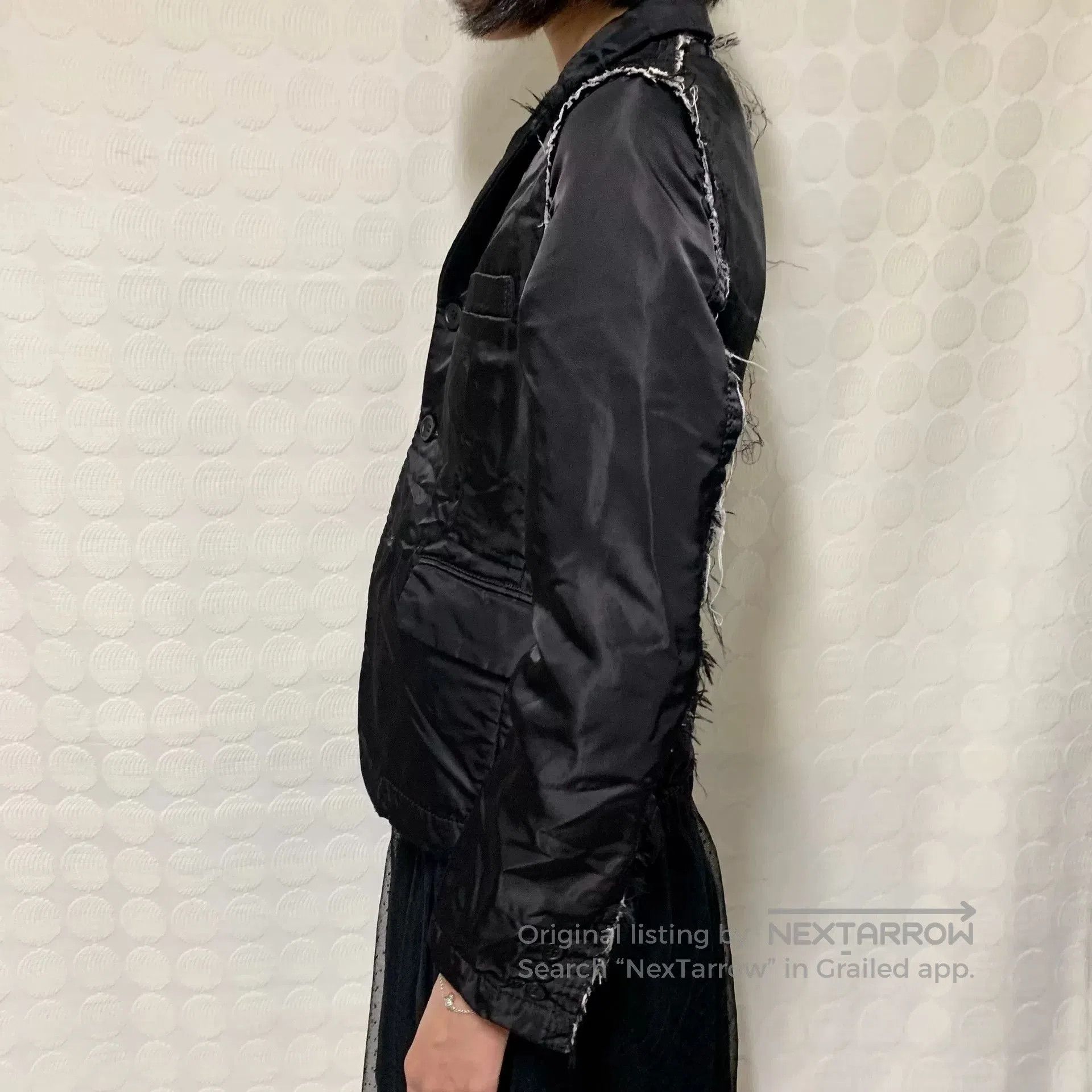 Comme des Garcons CDG Black Deconstructed Blazer XXS. Size US XXS / EU 40 - 3 Thumbnail