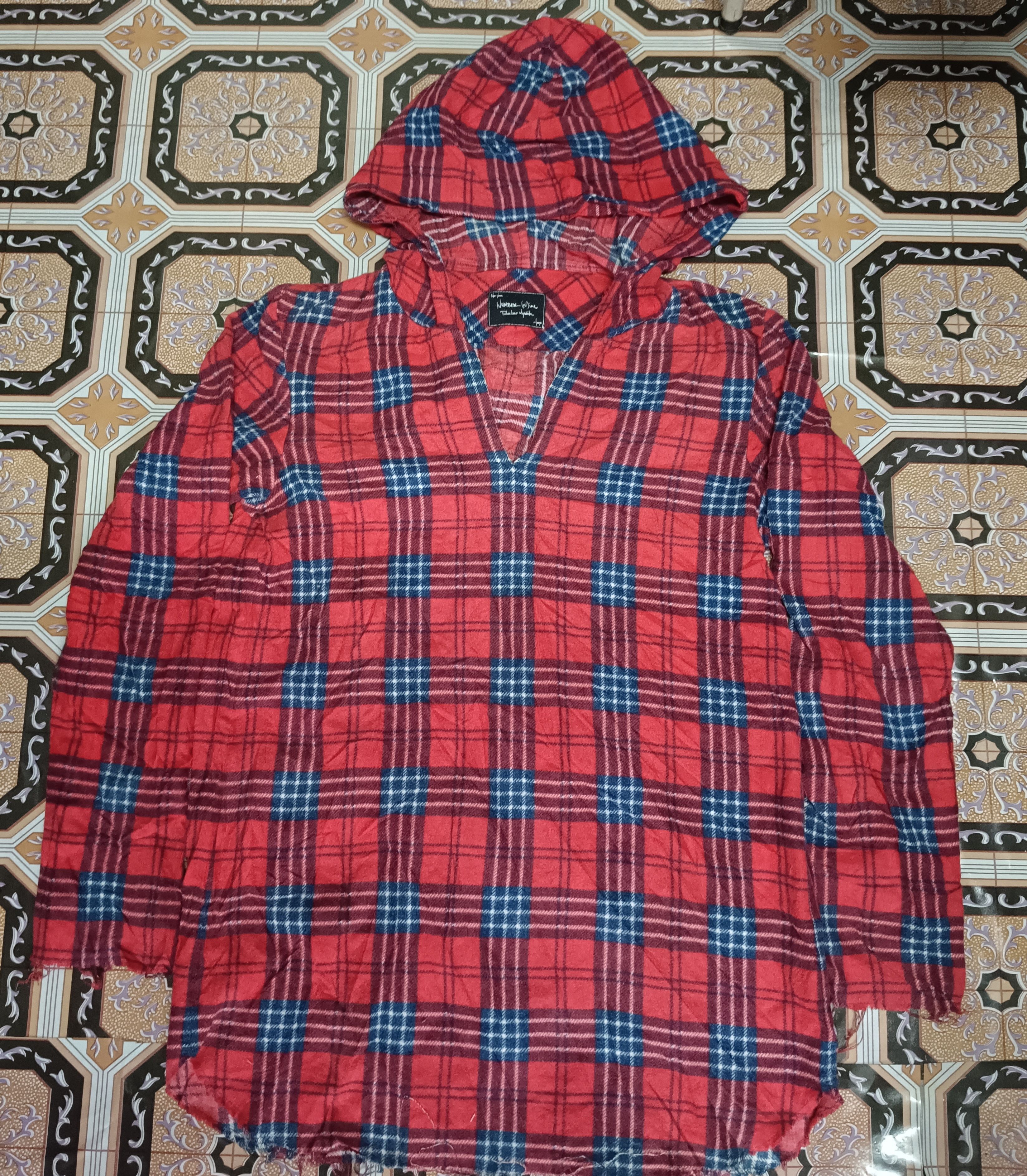 Number (N)ine FW06 Plaid Tartan Flannel Pullover Size US M / EU 48-50 / 2 - 10 Thumbnail