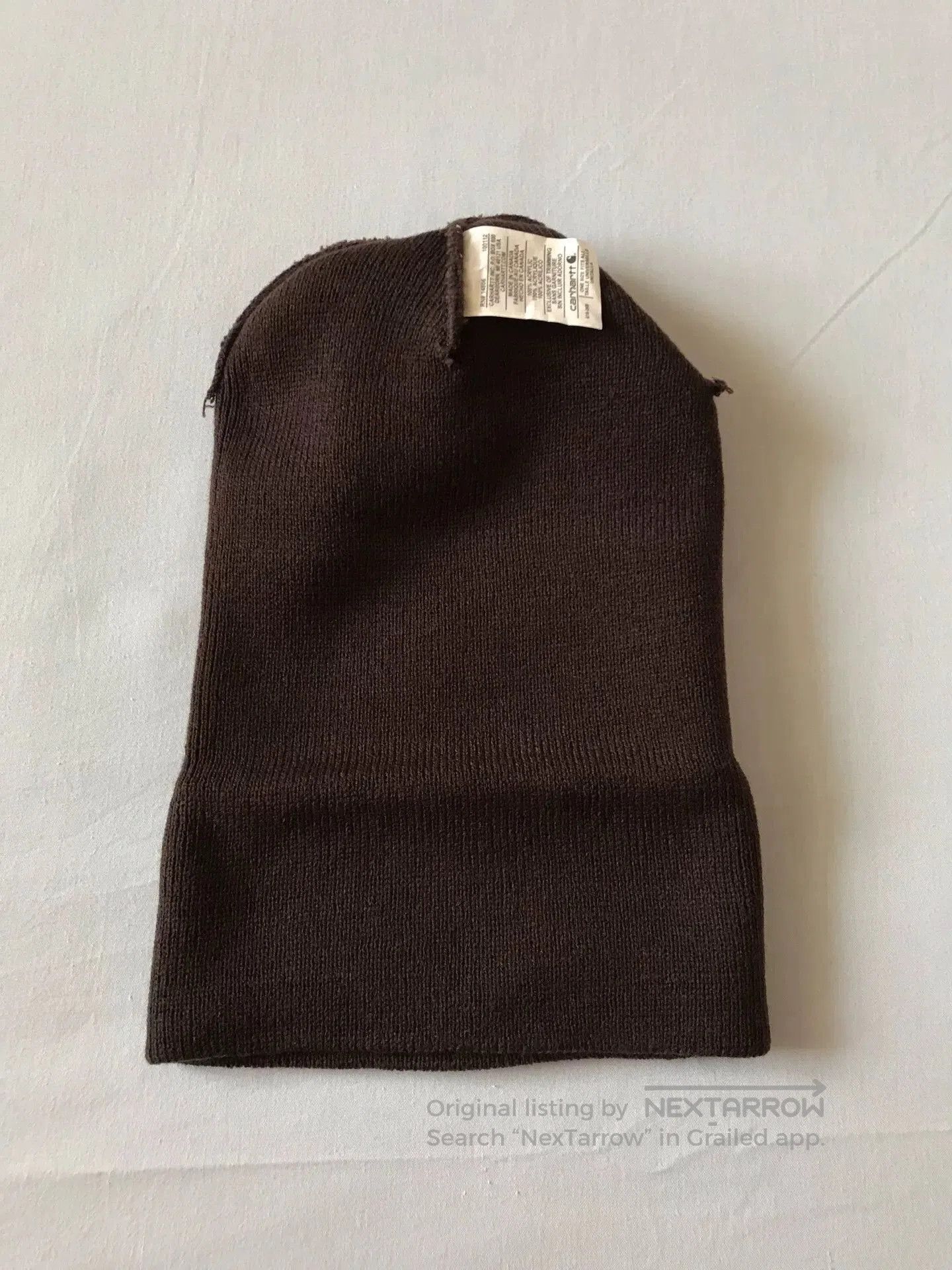 Carhartt Carhartt A18 DKB Brown Knit Beanie. Size ONE SIZE - 4 Thumbnail