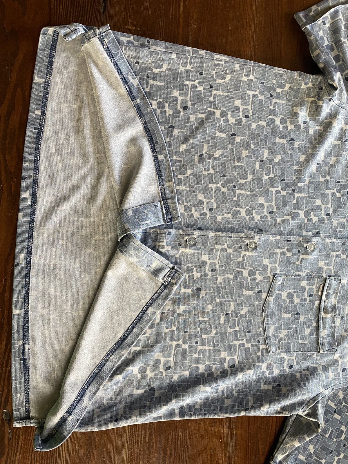 Quiksilver Vintage Y2K’s Quiksilver Polyester Like Squares Button Up Size US S / EU 44-46 / 1 - 7 Thumbnail