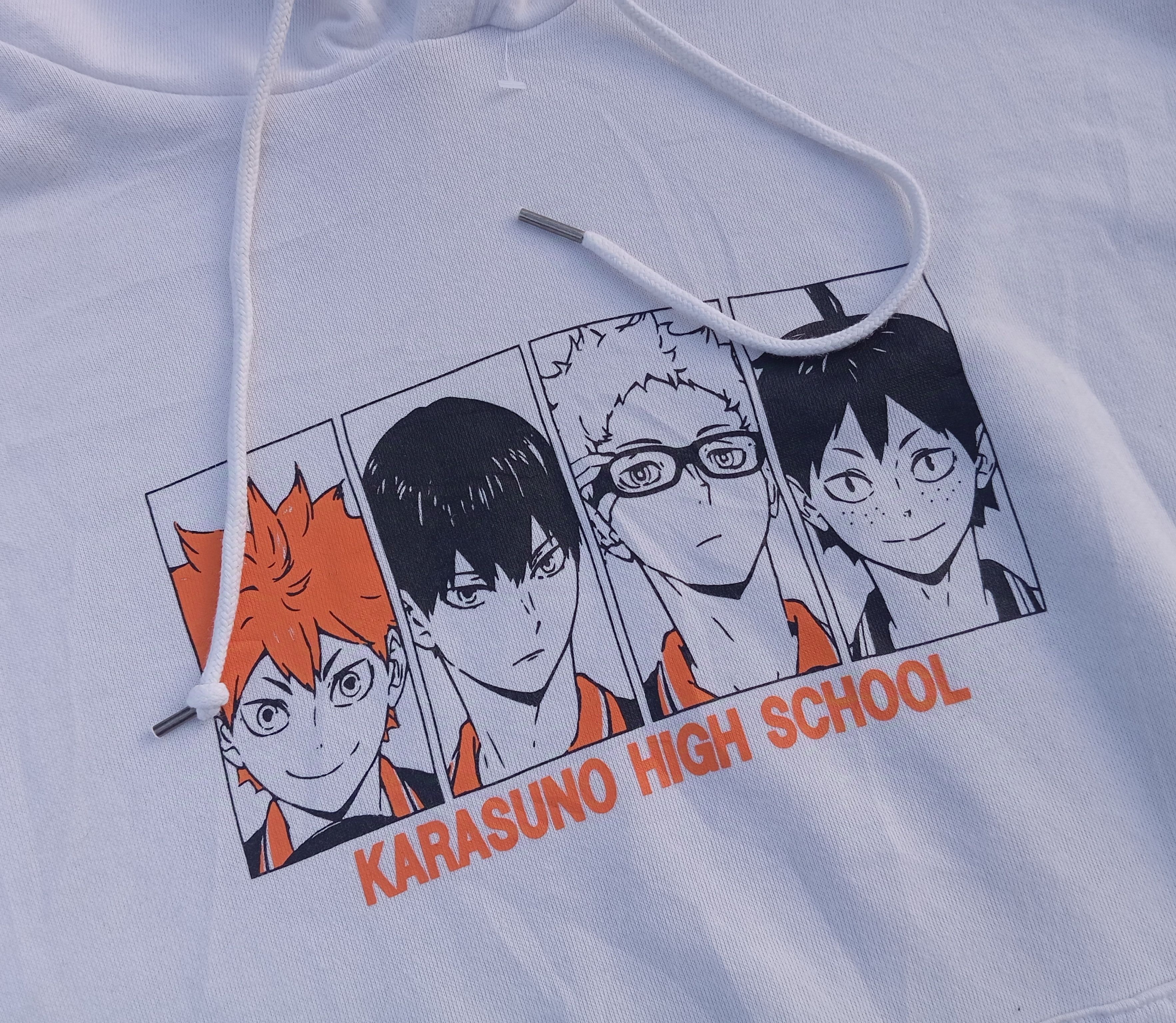 Japanese Brand Haikyuu!!🏐💥 Karasuno High School Anime Volleyball Hoodie Size US M / EU 48-50 / 2 - 1 Thumbnail