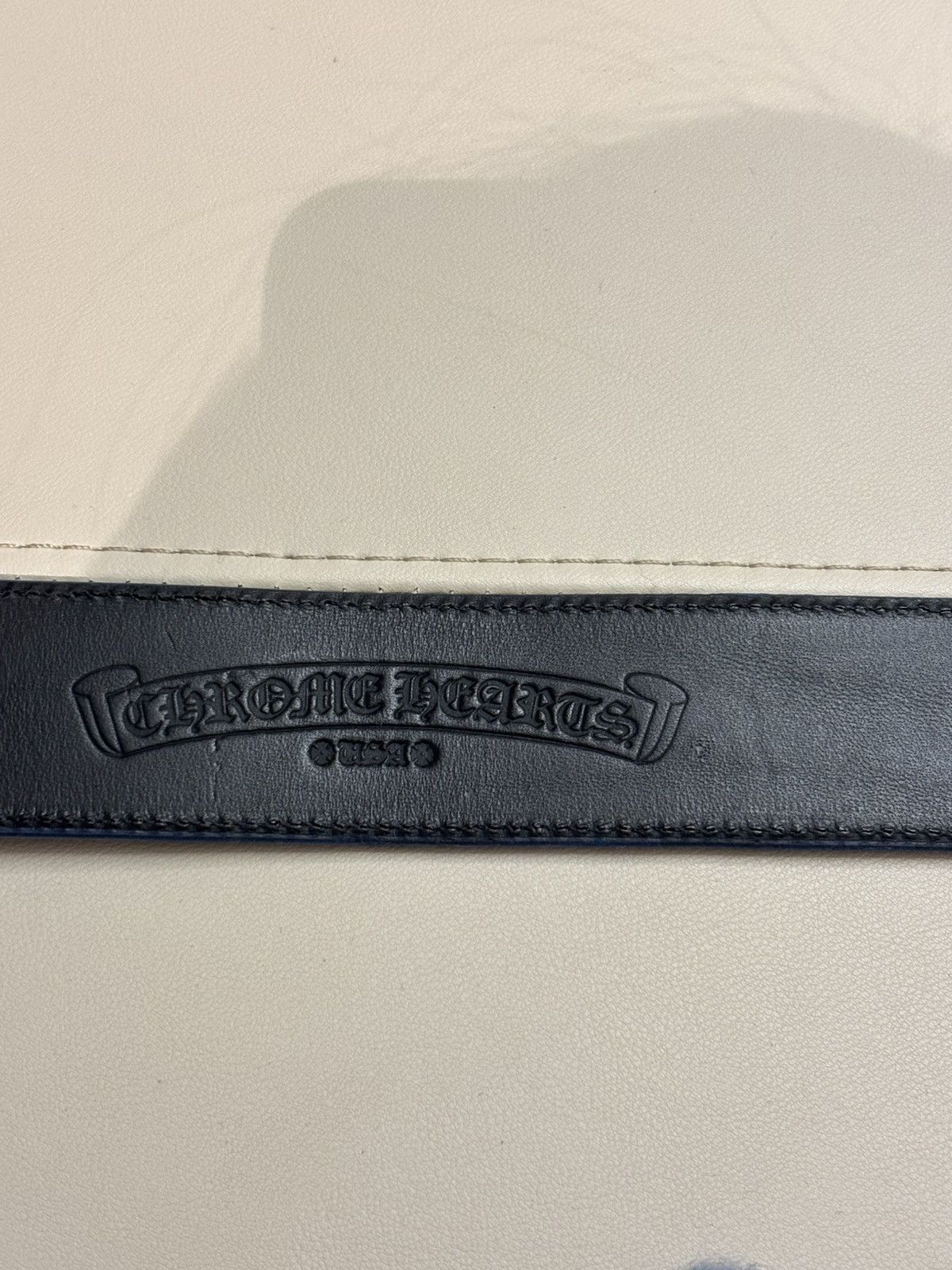 Chrome Hearts Chrome hearts gunslinger blue belt Size 34 - 5 Thumbnail