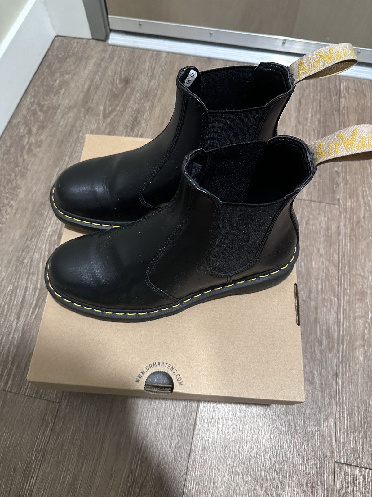 image of Dr Martens Vegan 2976 Felix Chelsea Boots in Black, Men's (Size 8)