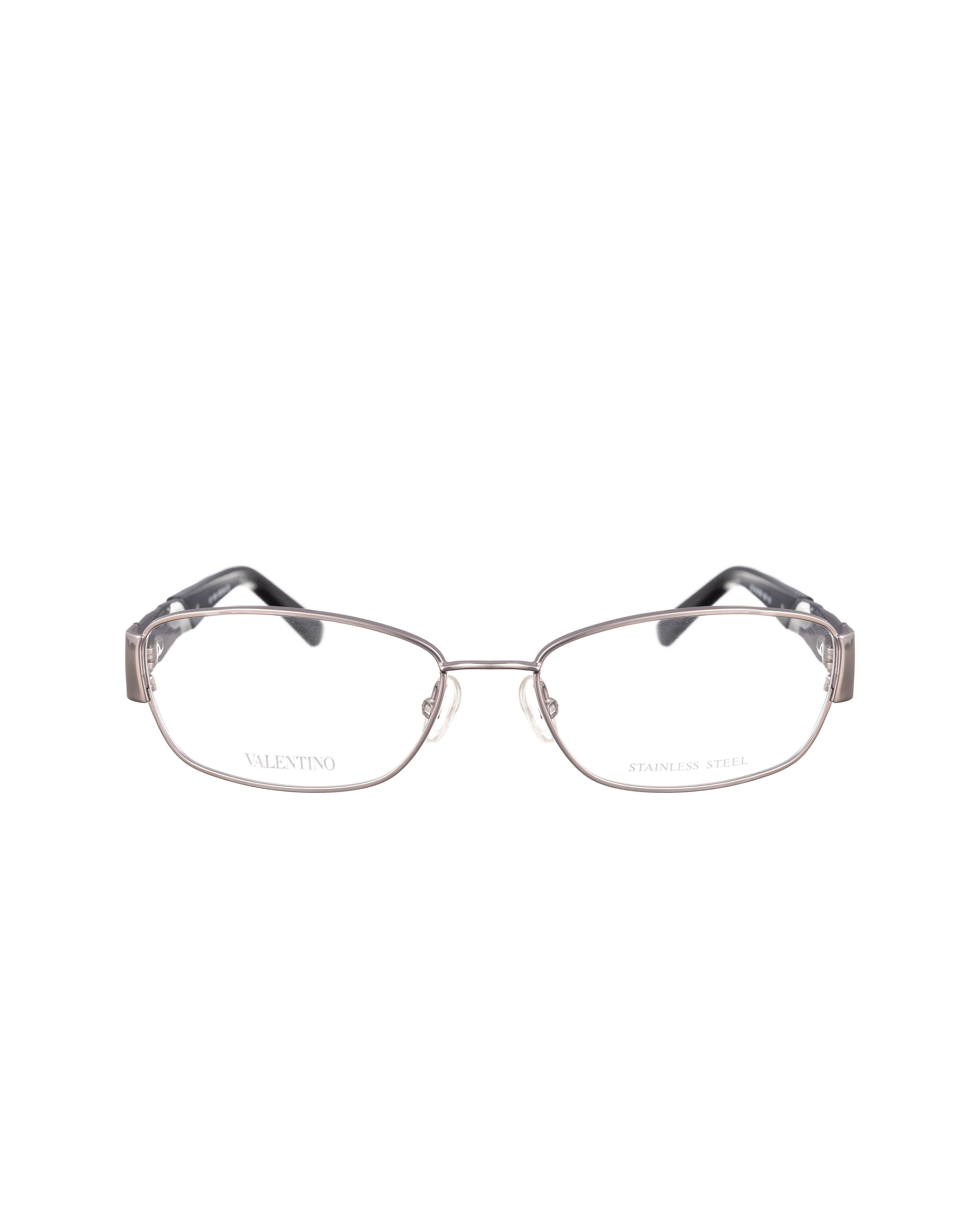 Valentino × Vintage Valentino 00s Black Glasses with Silver Metal Roses Size ONE SIZE - 3 Thumbnail