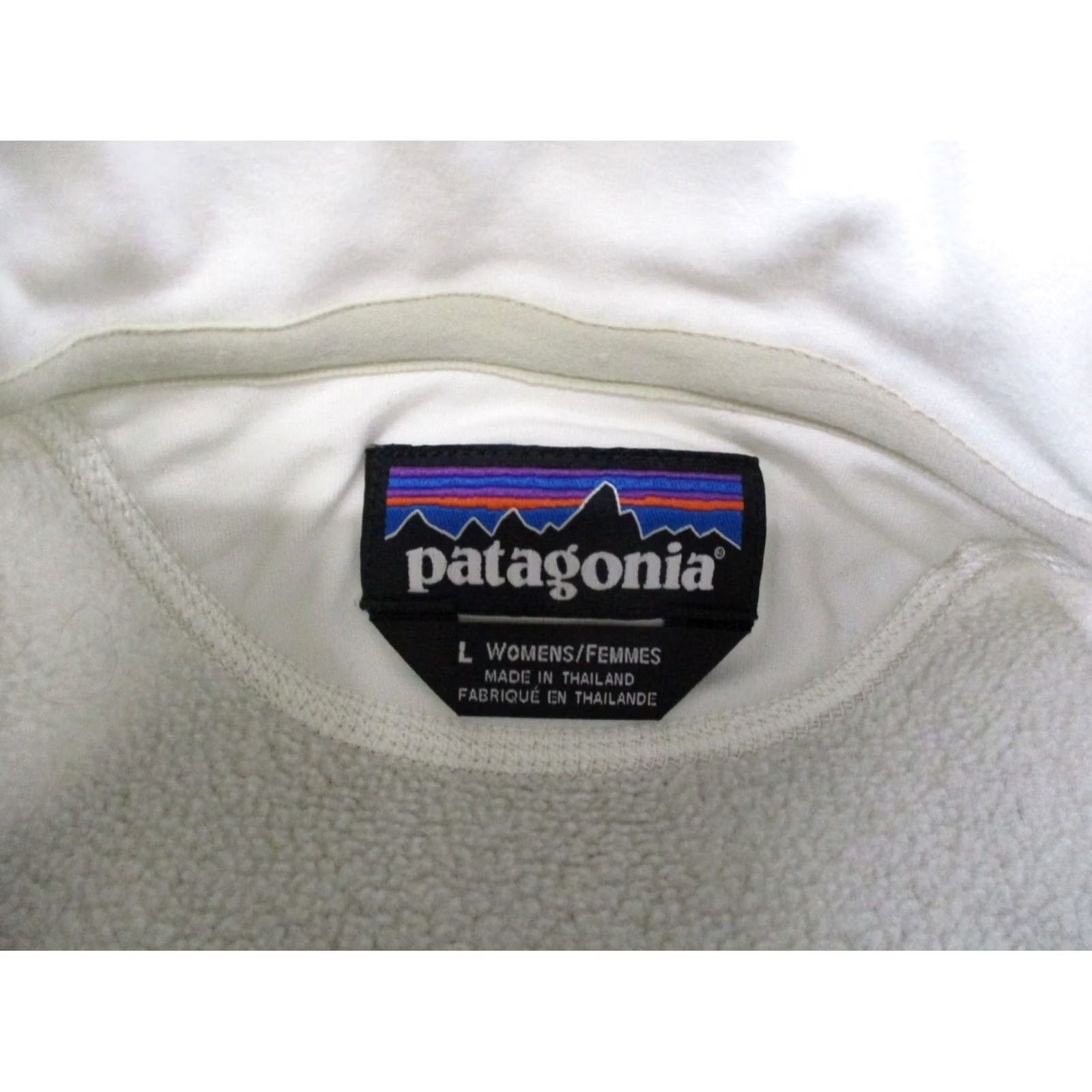 Patagonia Patagonia Jacket Womens L White Snap Fleece Better Sweater Outdoors Camping Size L / US 10 / IT 46 - 6 Thumbnail