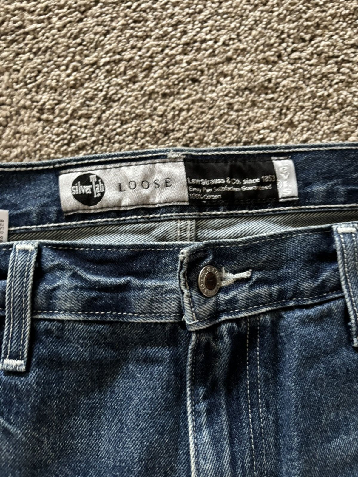 Levi's vintage baggy fit levi’s silver tabs Size US 36 / EU 52 - 2 Thumbnail