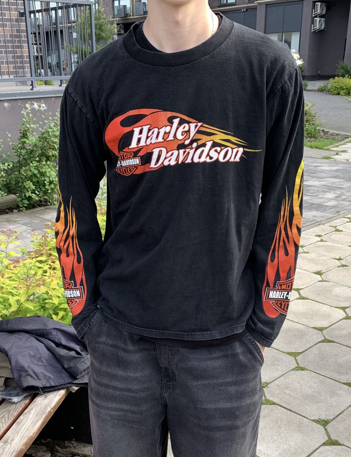 Harley Davidson × Vintage 🔥Vintage Harley Davidson Flame
