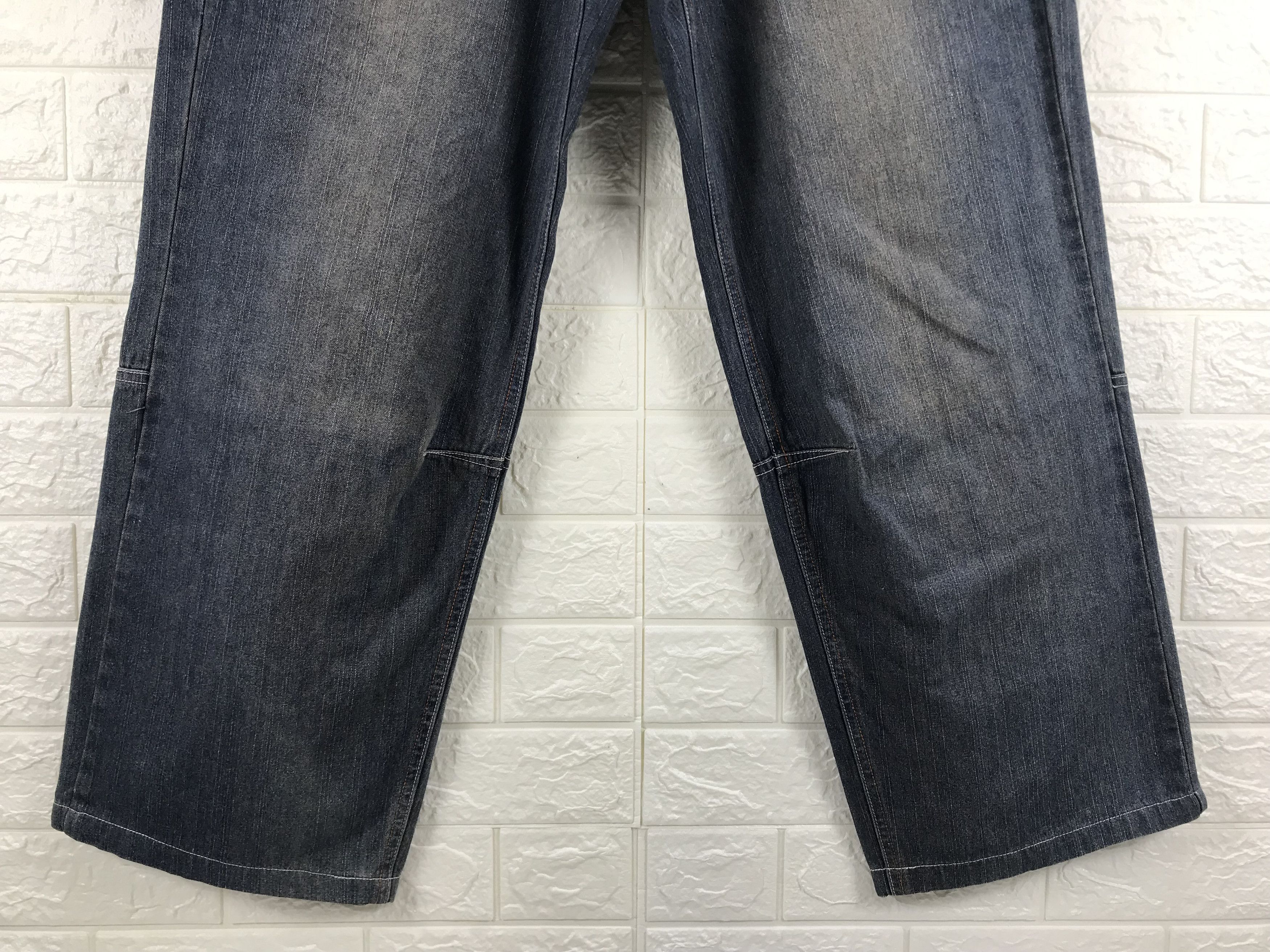 Hobo Vintage Hobo Embroidered Wide Baggy Jeans Size US 32 / EU 48 - 8 Thumbnail