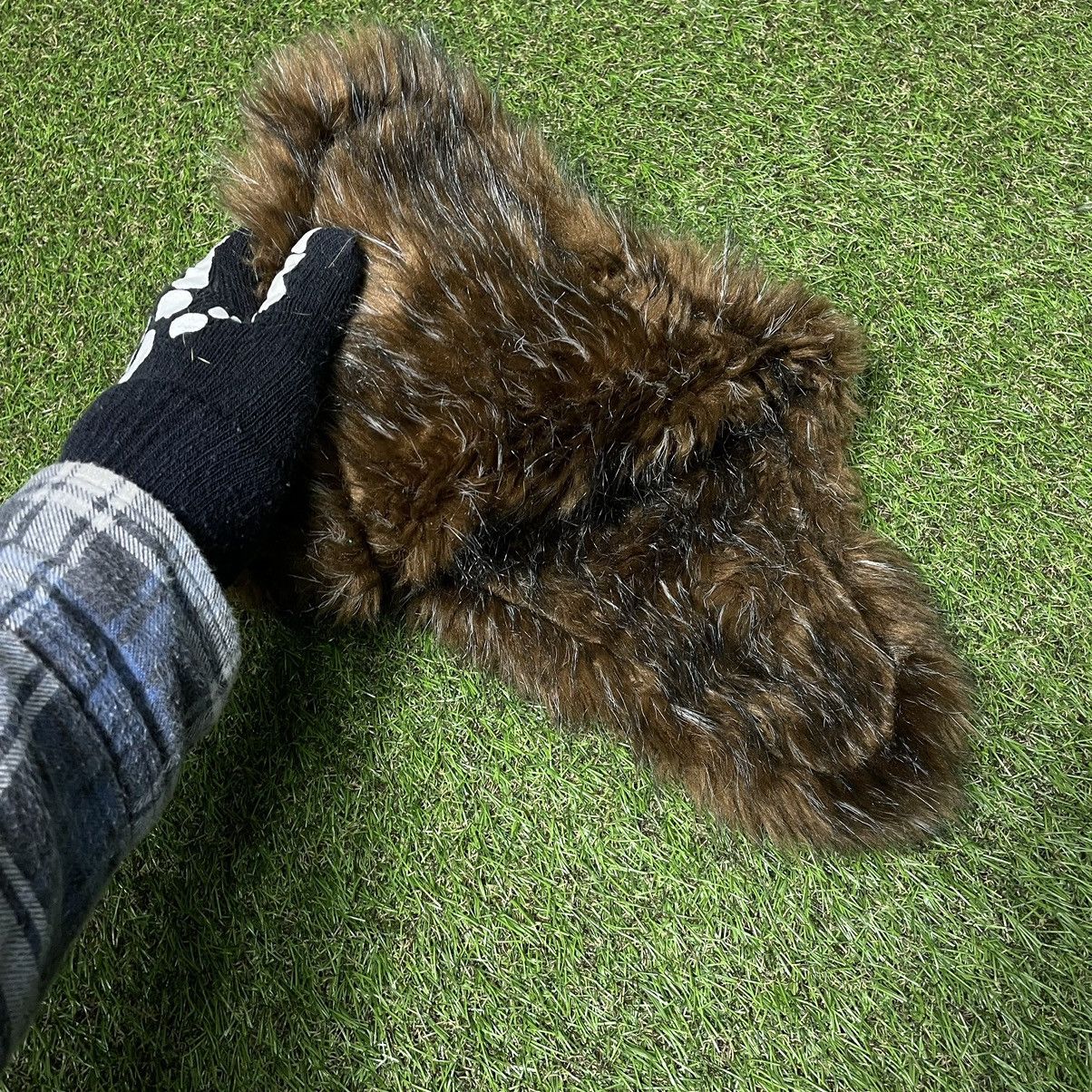 Vintage Vintage Y2K Fuzzy Beanie Alt Grunge Uzi Vert Oversized OS Size ONE SIZE - 2 Thumbnail