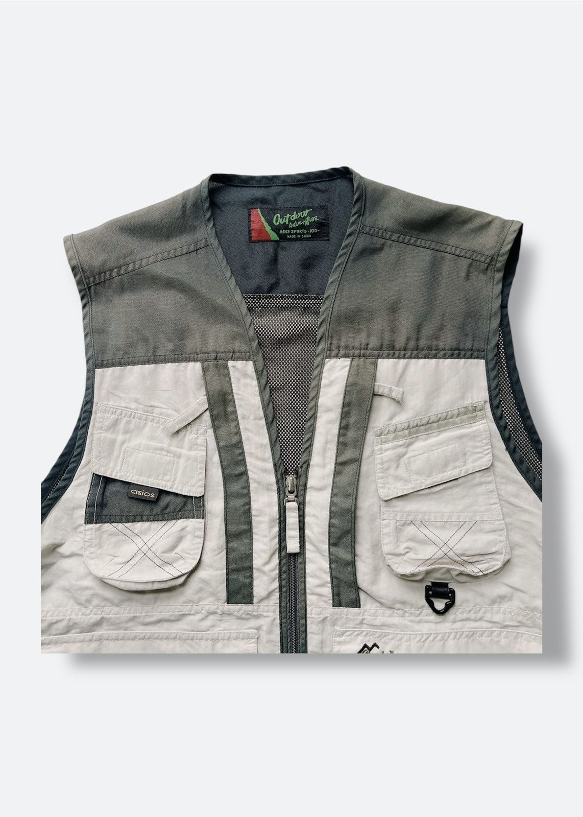 Asics × Japanese Brand × Vintage ASICS multi-pocket gilet vest Size US M / EU 48-50 / 2 - 7 Thumbnail