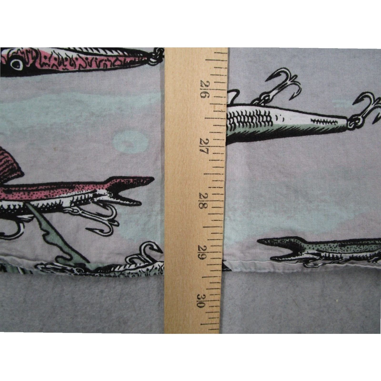 Vintage Dark Seas Mens XL Blue Hawaiian Fish Short Sleeve Button Up Shirt Size US XL / EU 56 / 4 - 7 Thumbnail